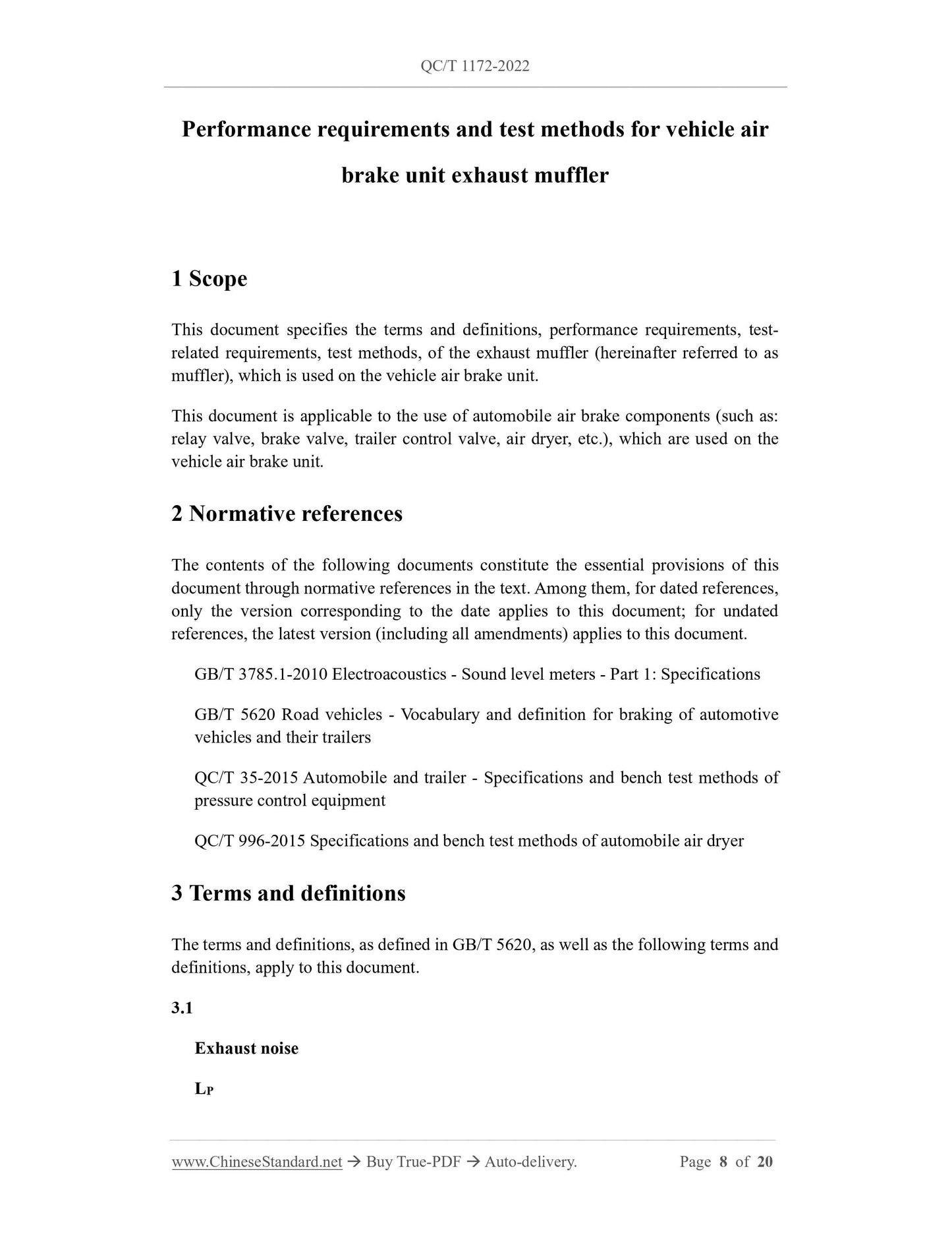 QC/T 1172-2022 Page 8