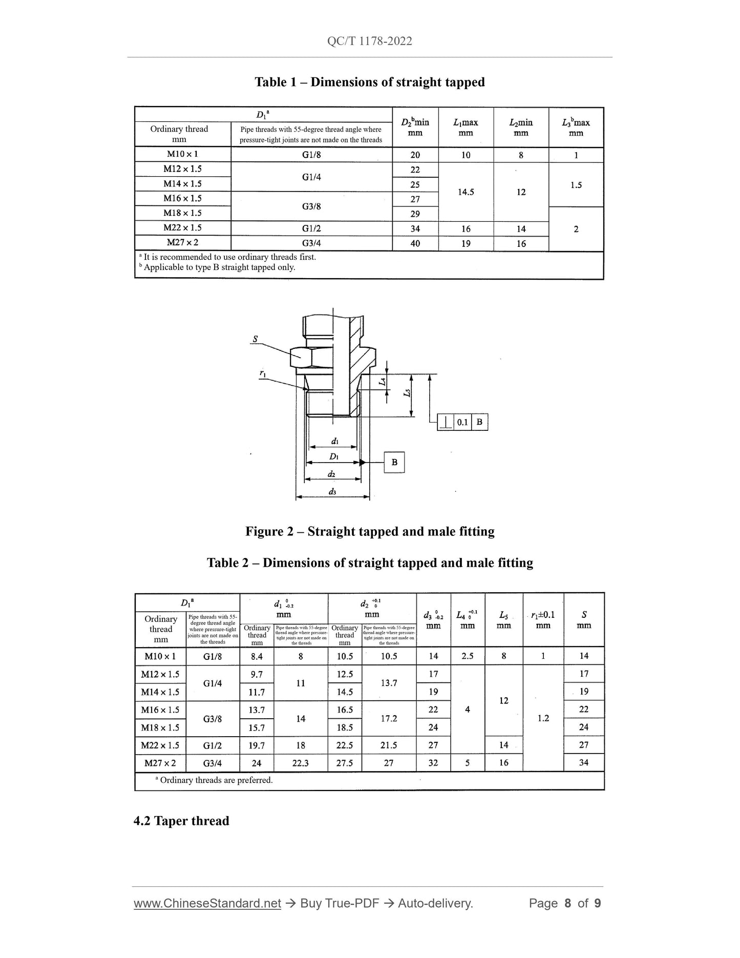 QC/T 1178-2022 Page 8