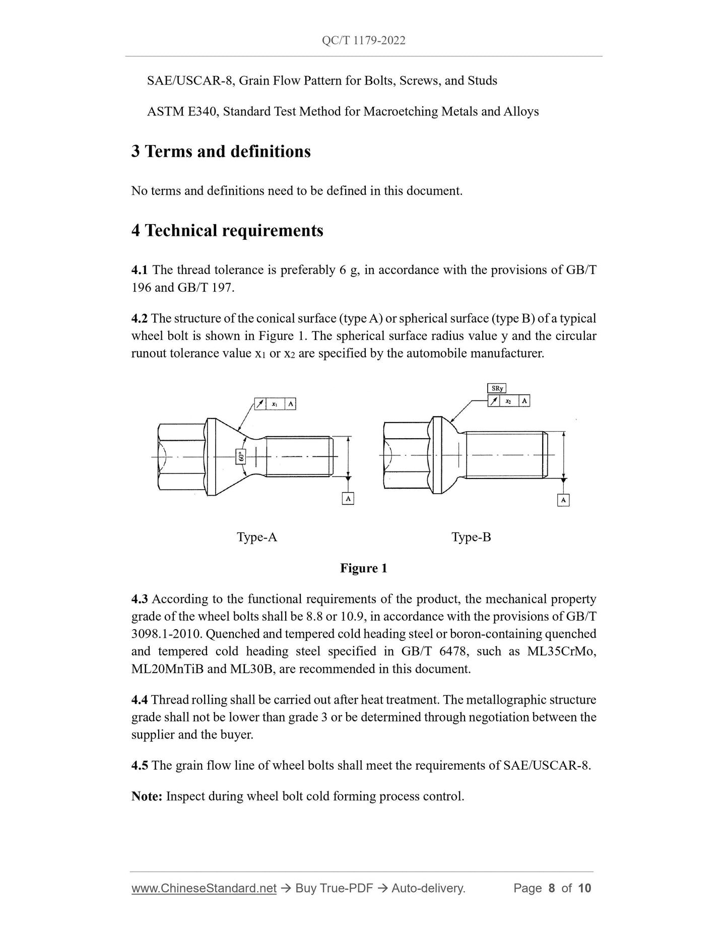 QC/T 1179-2022 Page 8