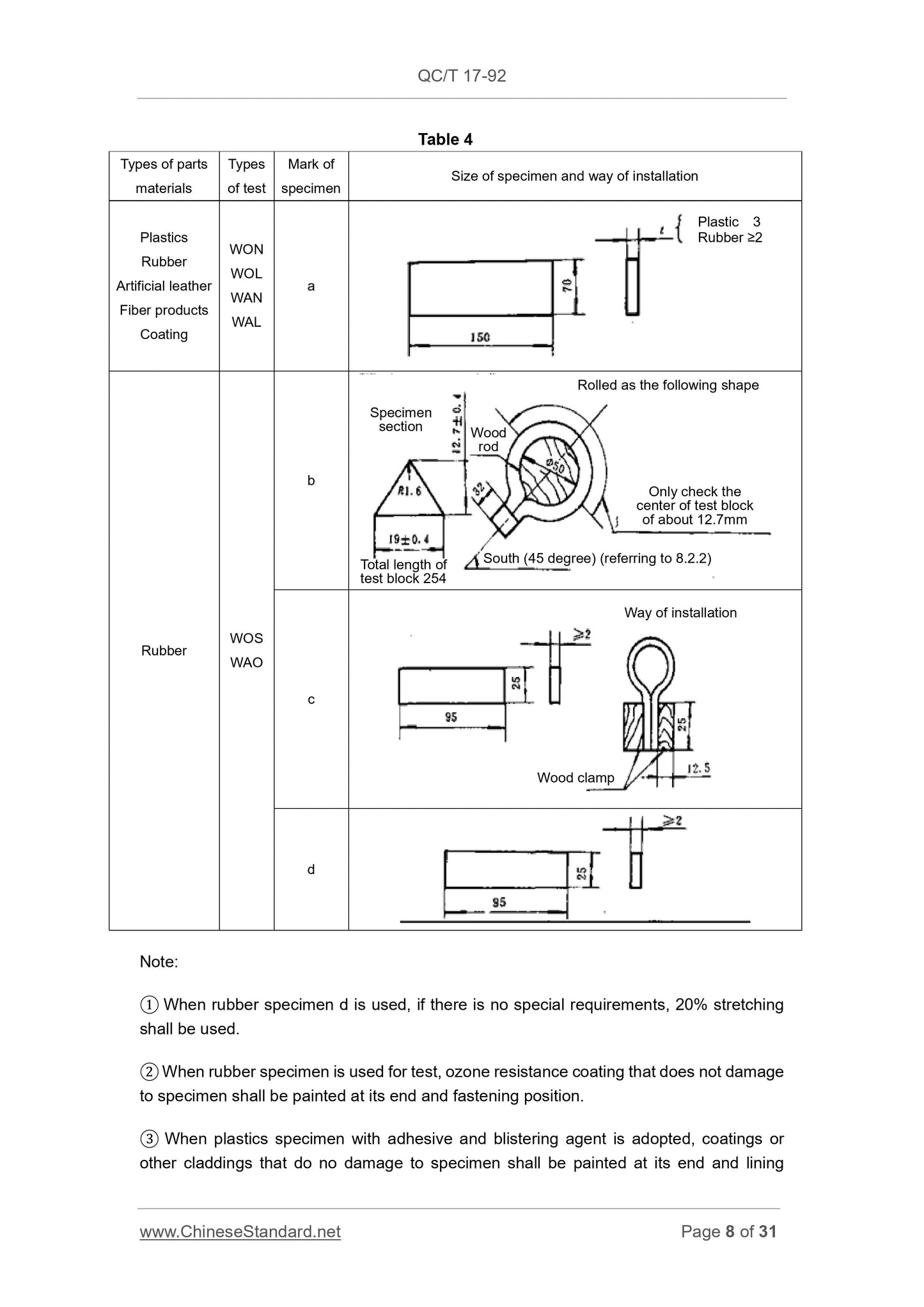 QC/T 17-1992 Page 8