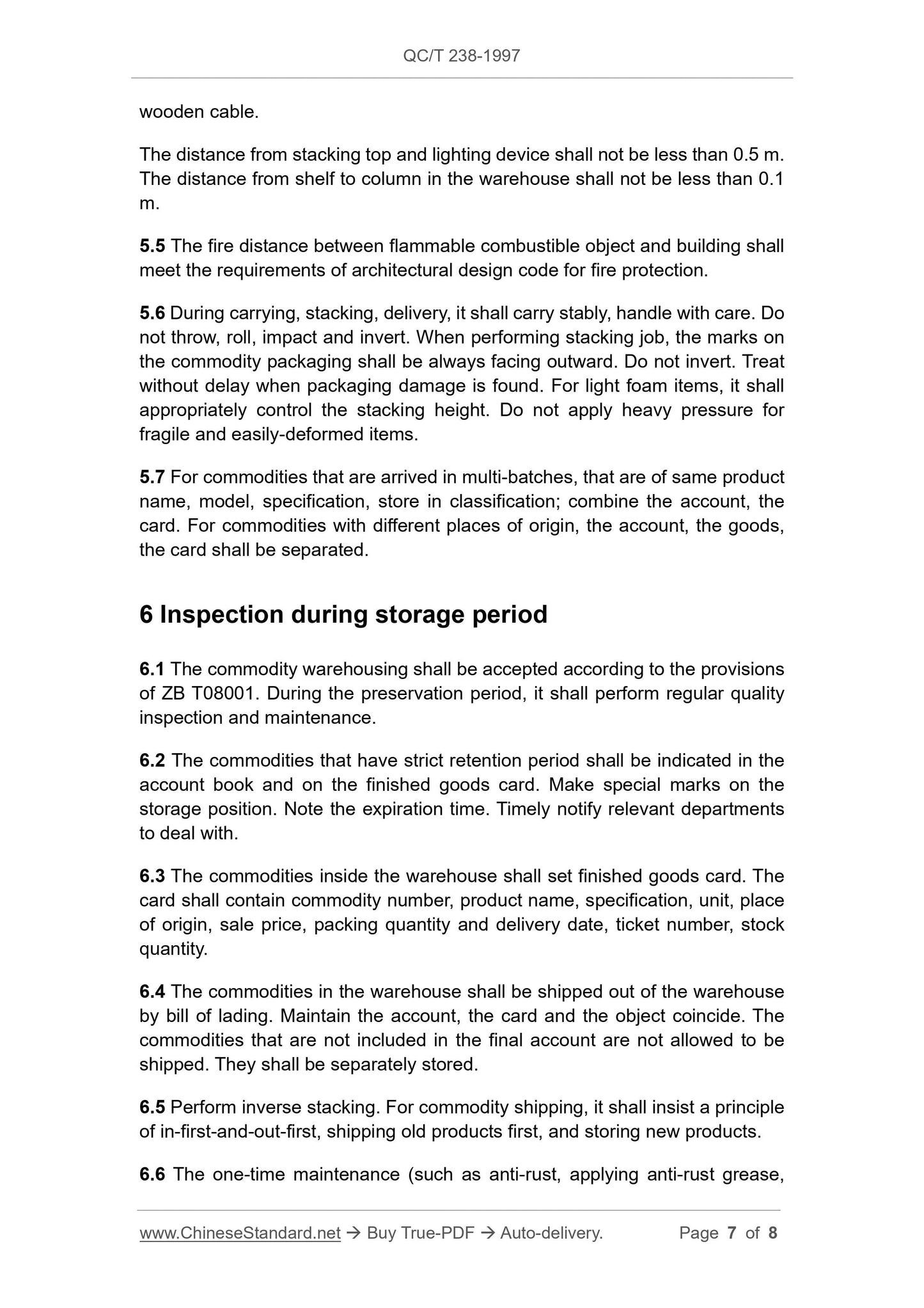 QC/T 238-1997 Page 7