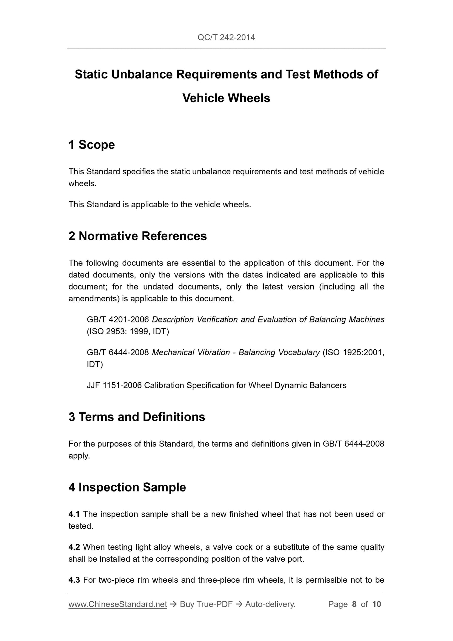 QC/T 242-2014 Page 8