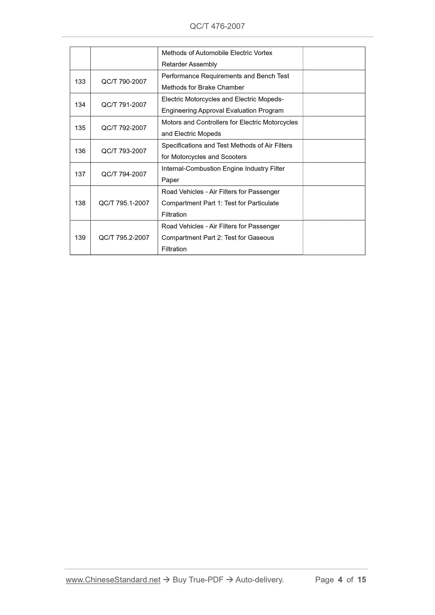 QC/T 476-2007 Page 4