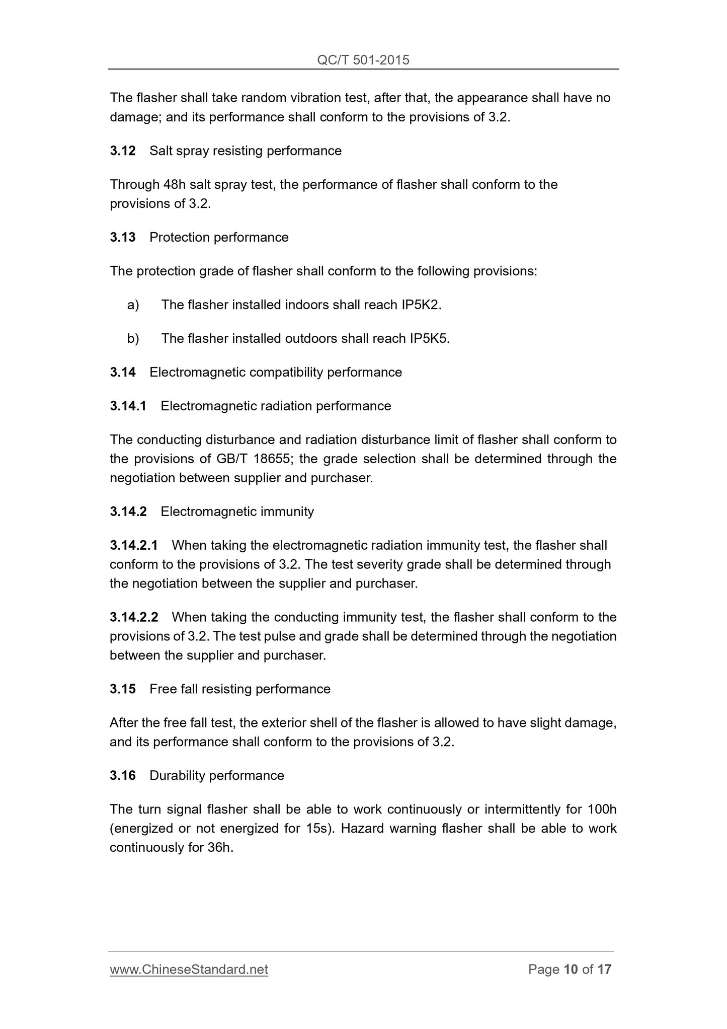 QC/T 501-2015 Page 10