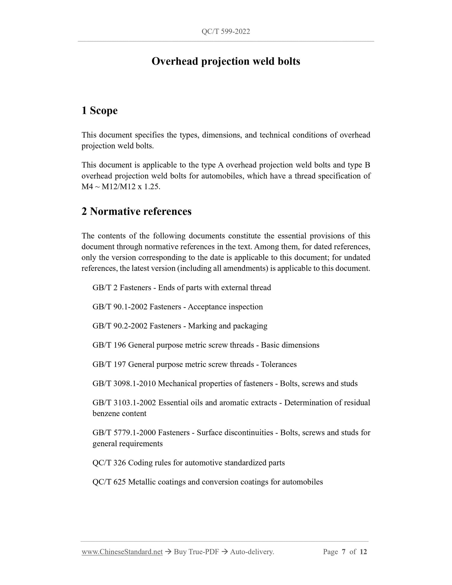 QC/T 599-2022 Page 7