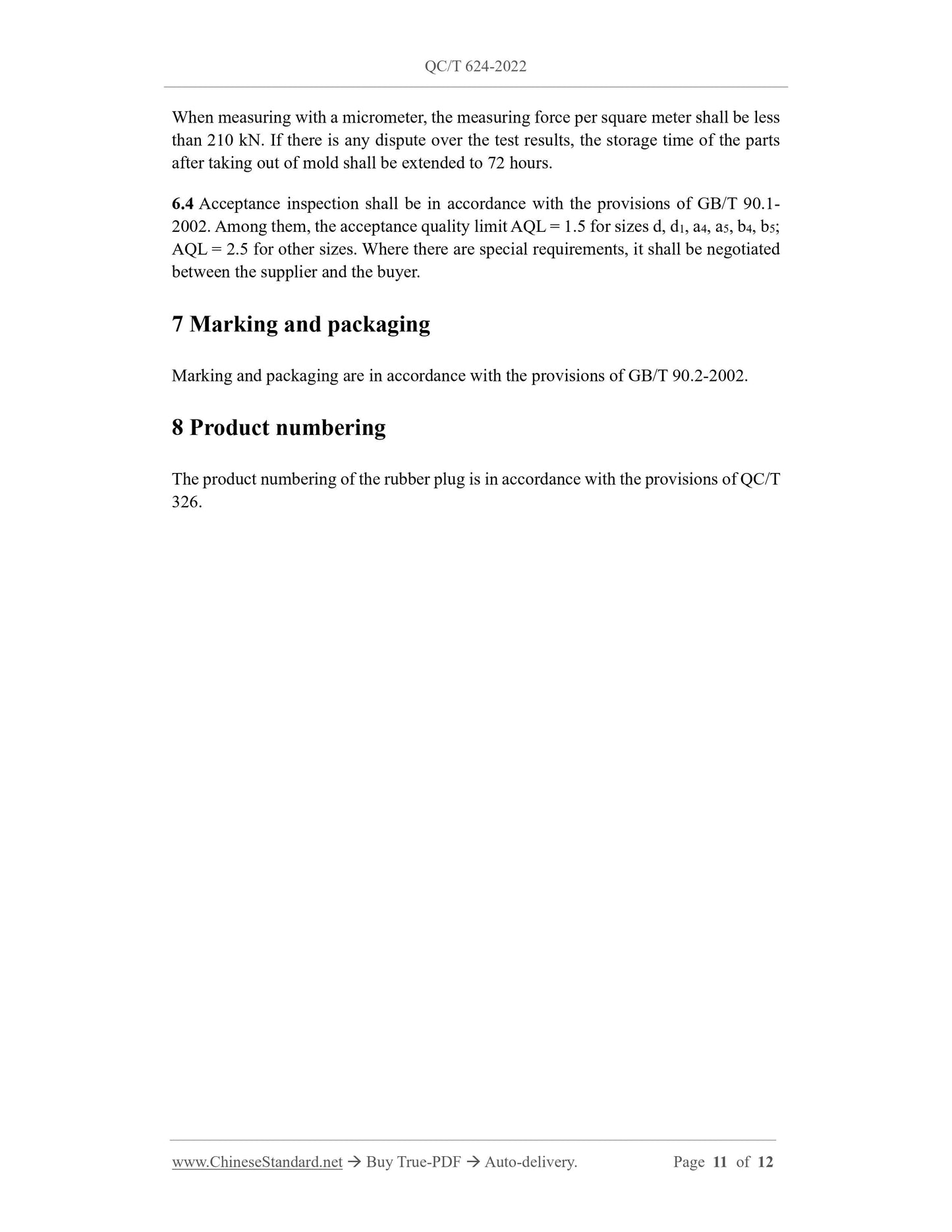 QC/T 624-2022 Page 11