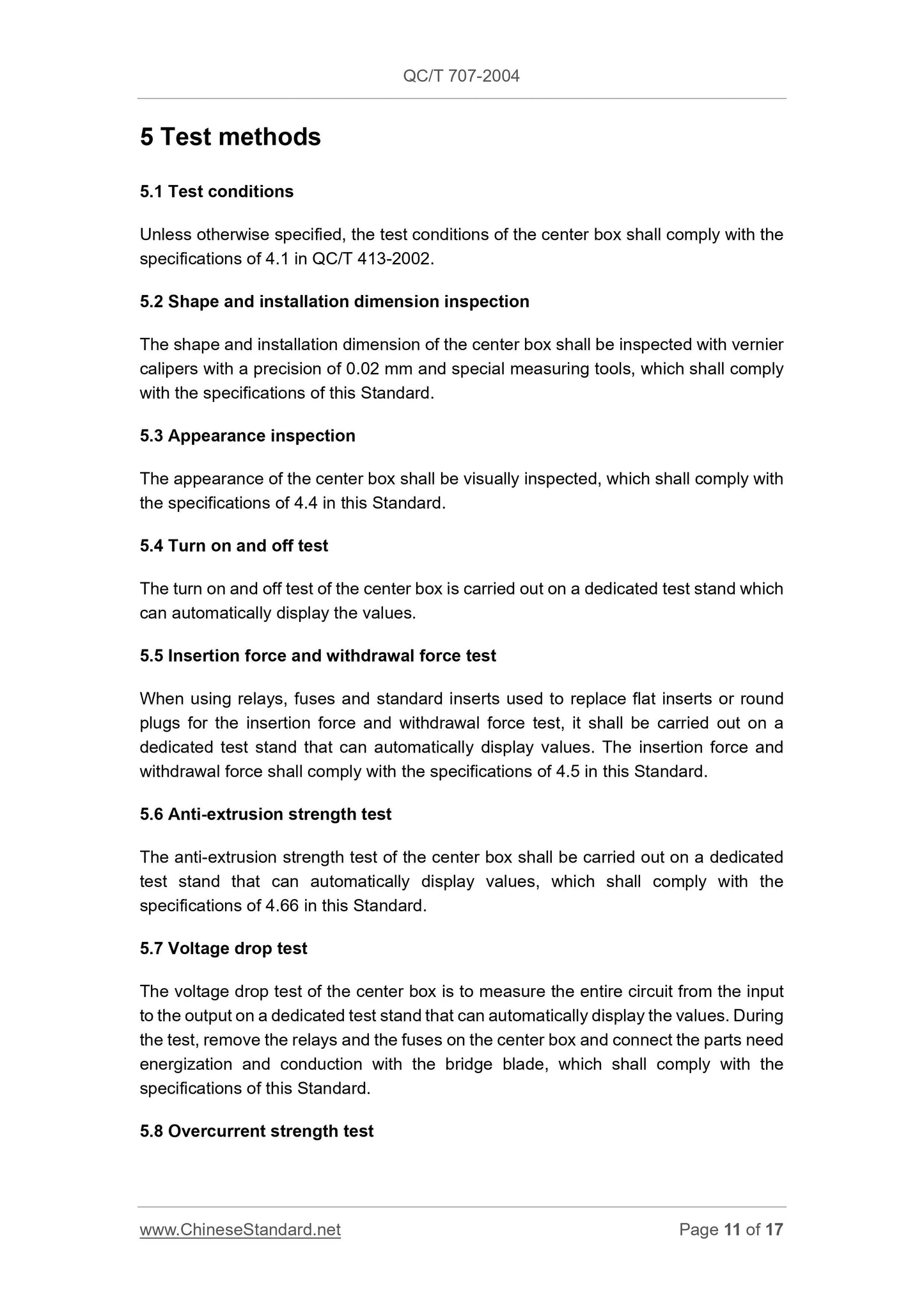 QC/T 707-2004 Page 11