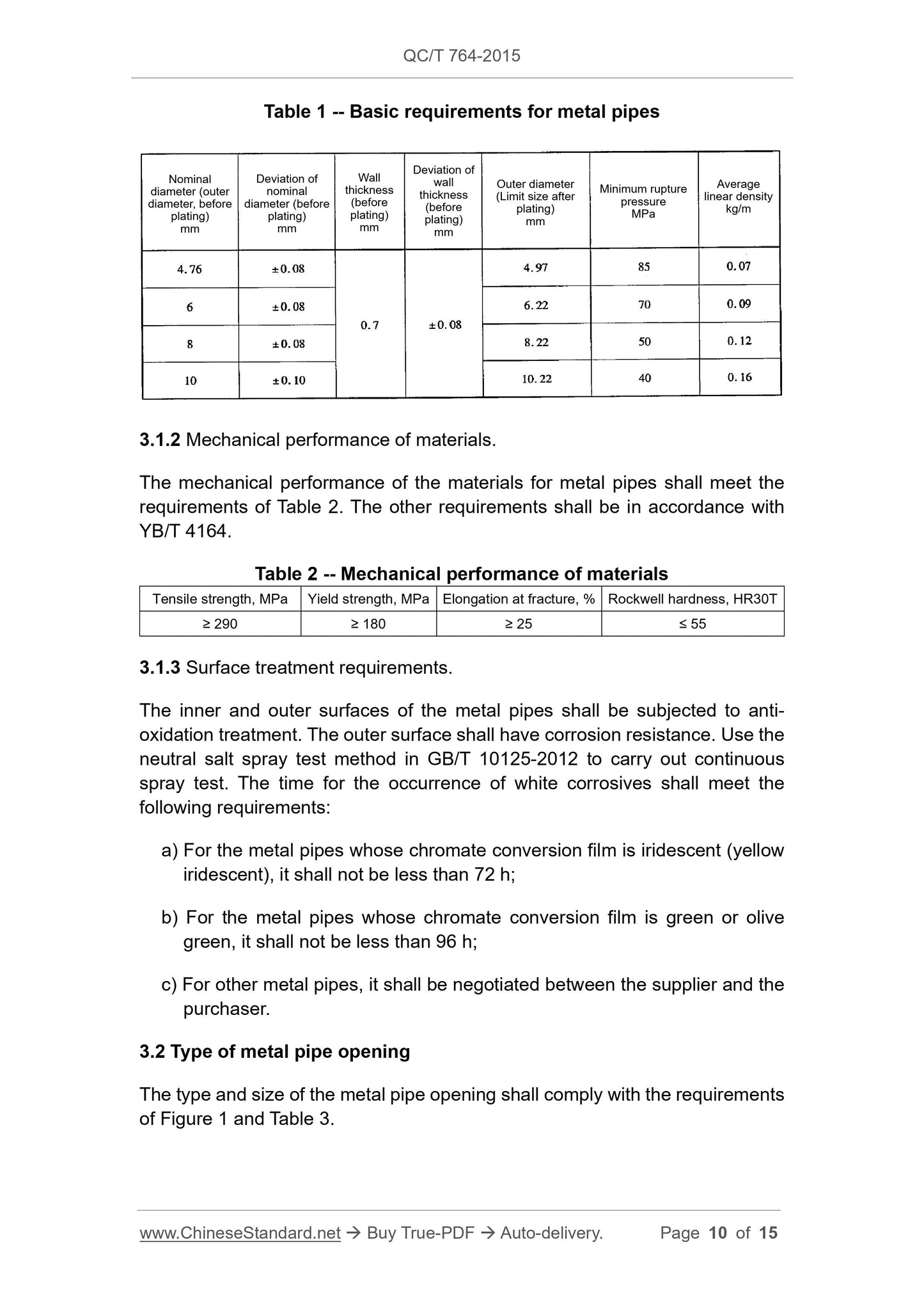 QC/T 764-2015 Page 10