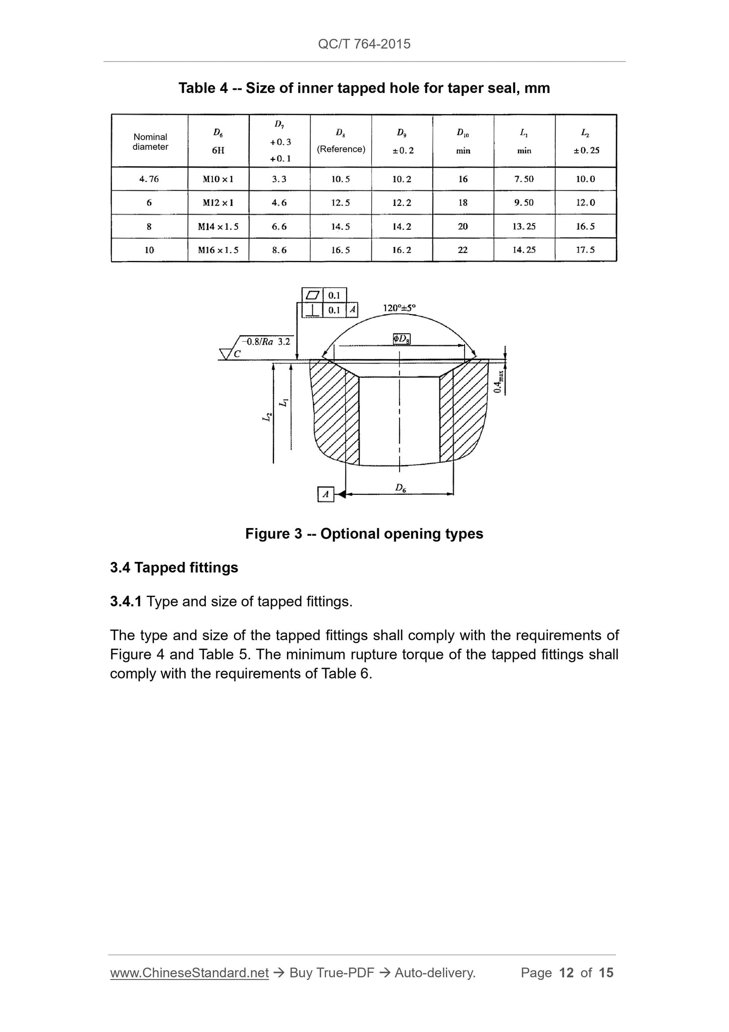 QC/T 764-2015 Page 12