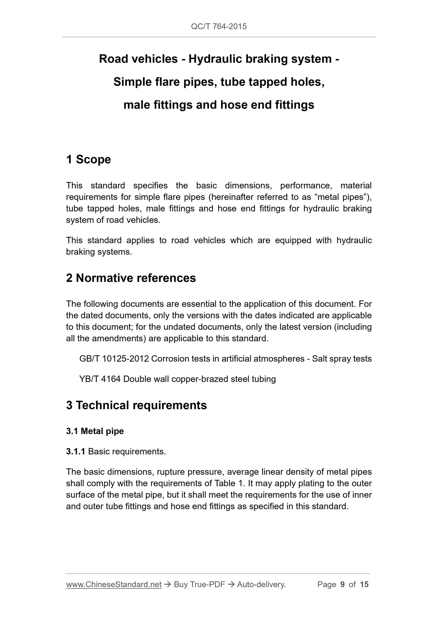 QC/T 764-2015 Page 9