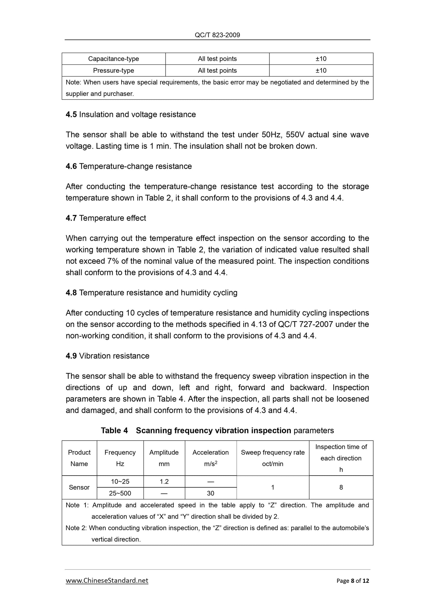 QC/T 823-2009 Page 8