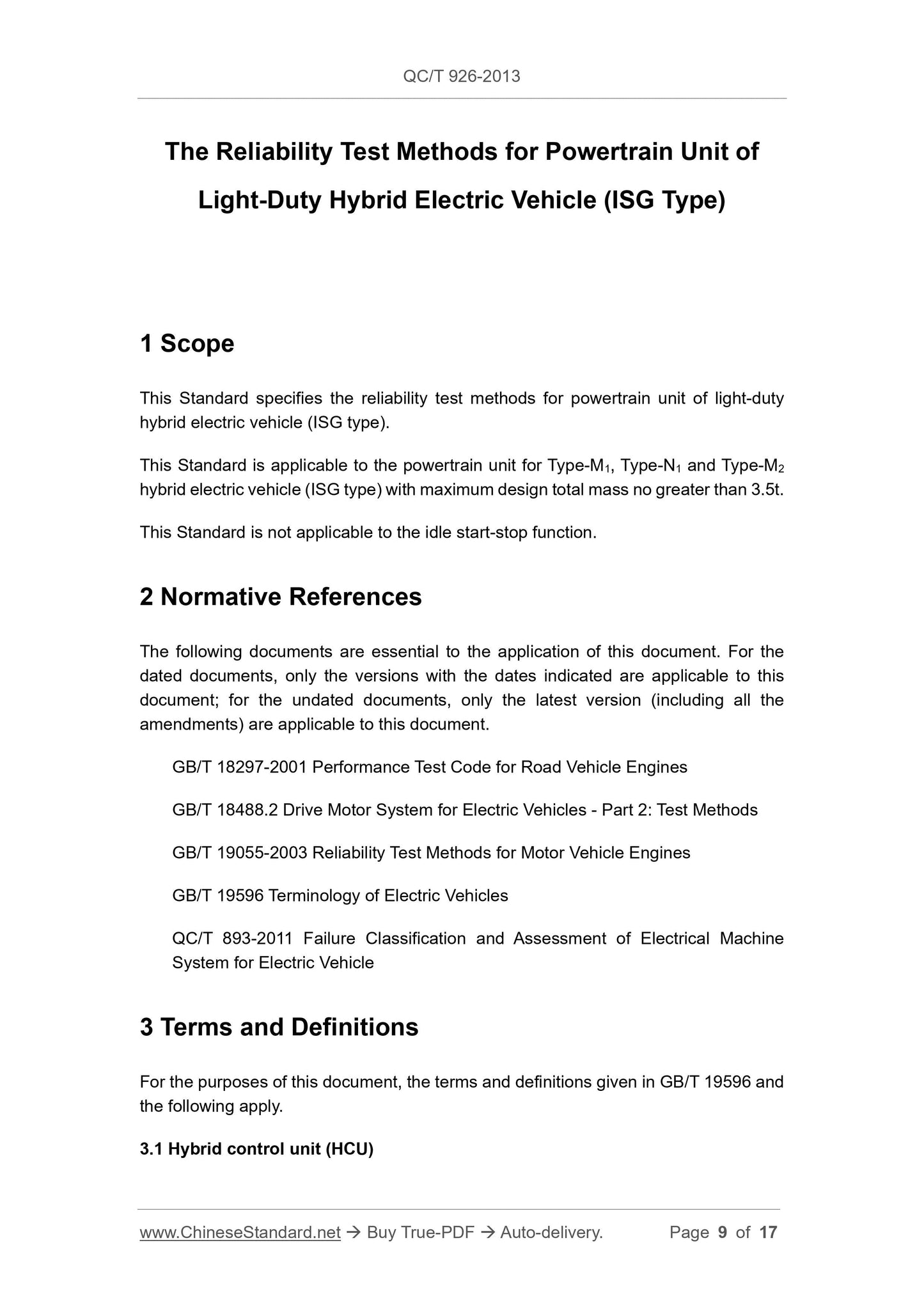 QC/T 926-2013 Page 9