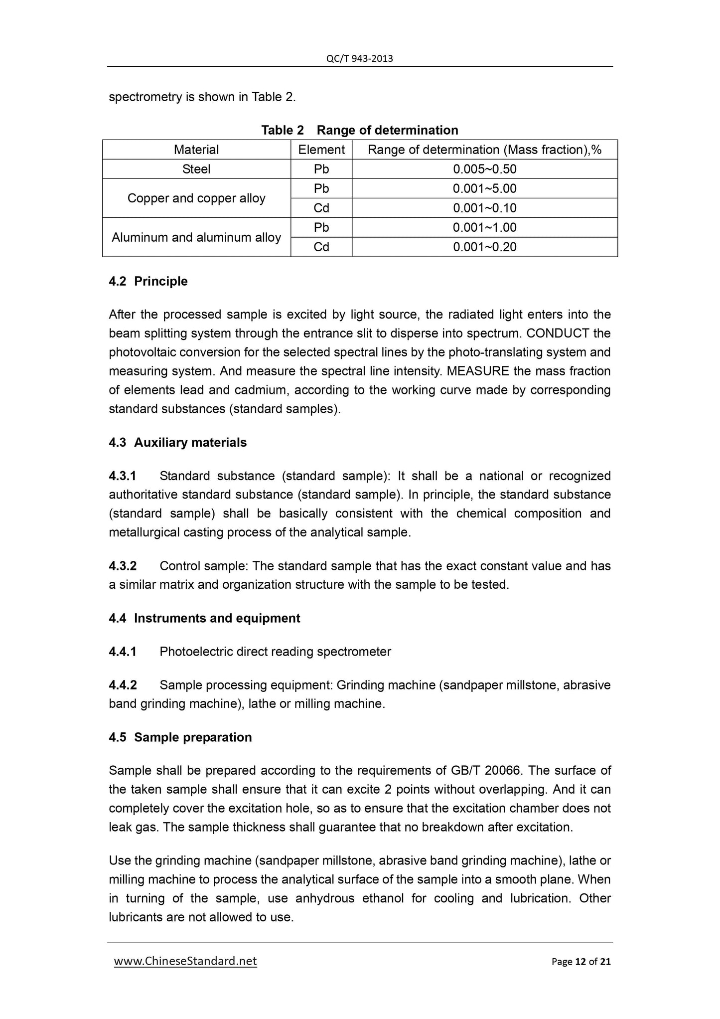 QC/T 943-2013 Page 12