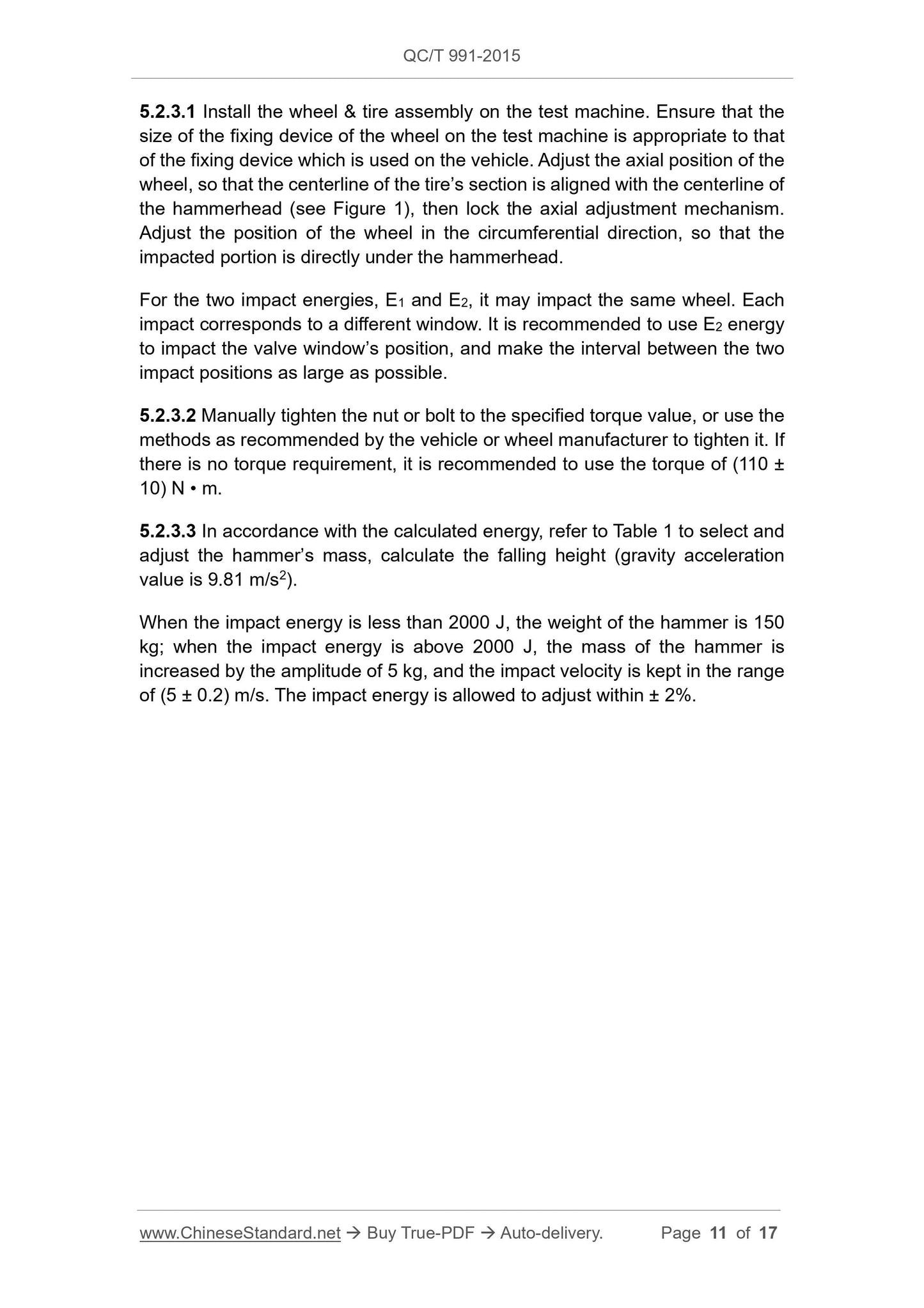 QC/T 991-2015 Page 11