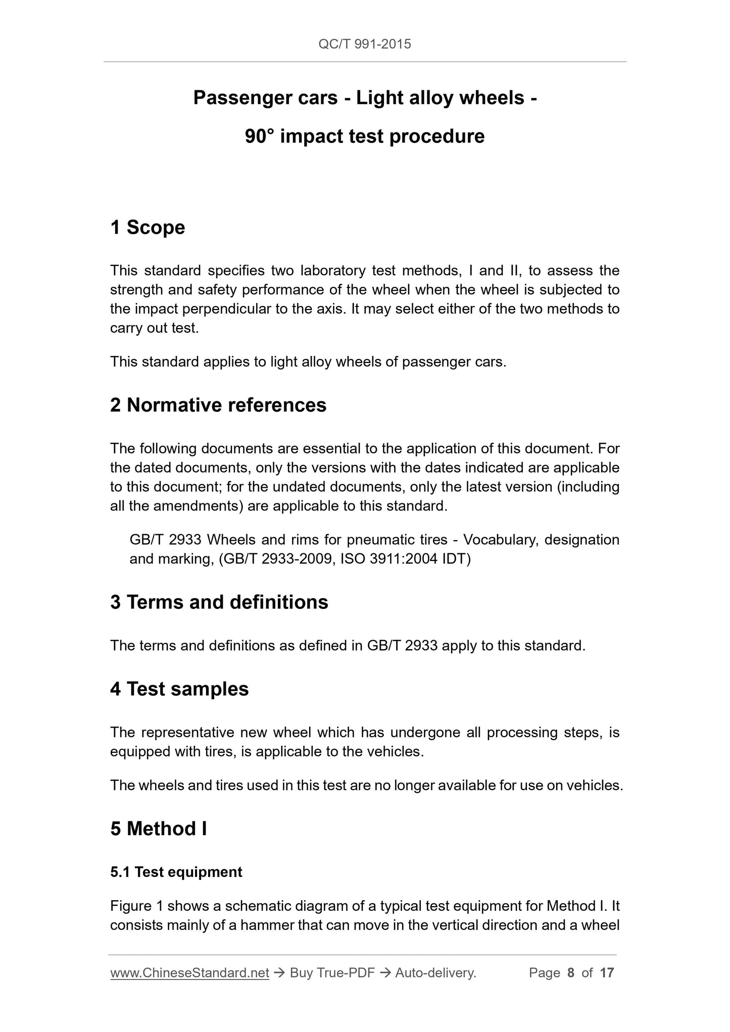 QC/T 991-2015 Page 8