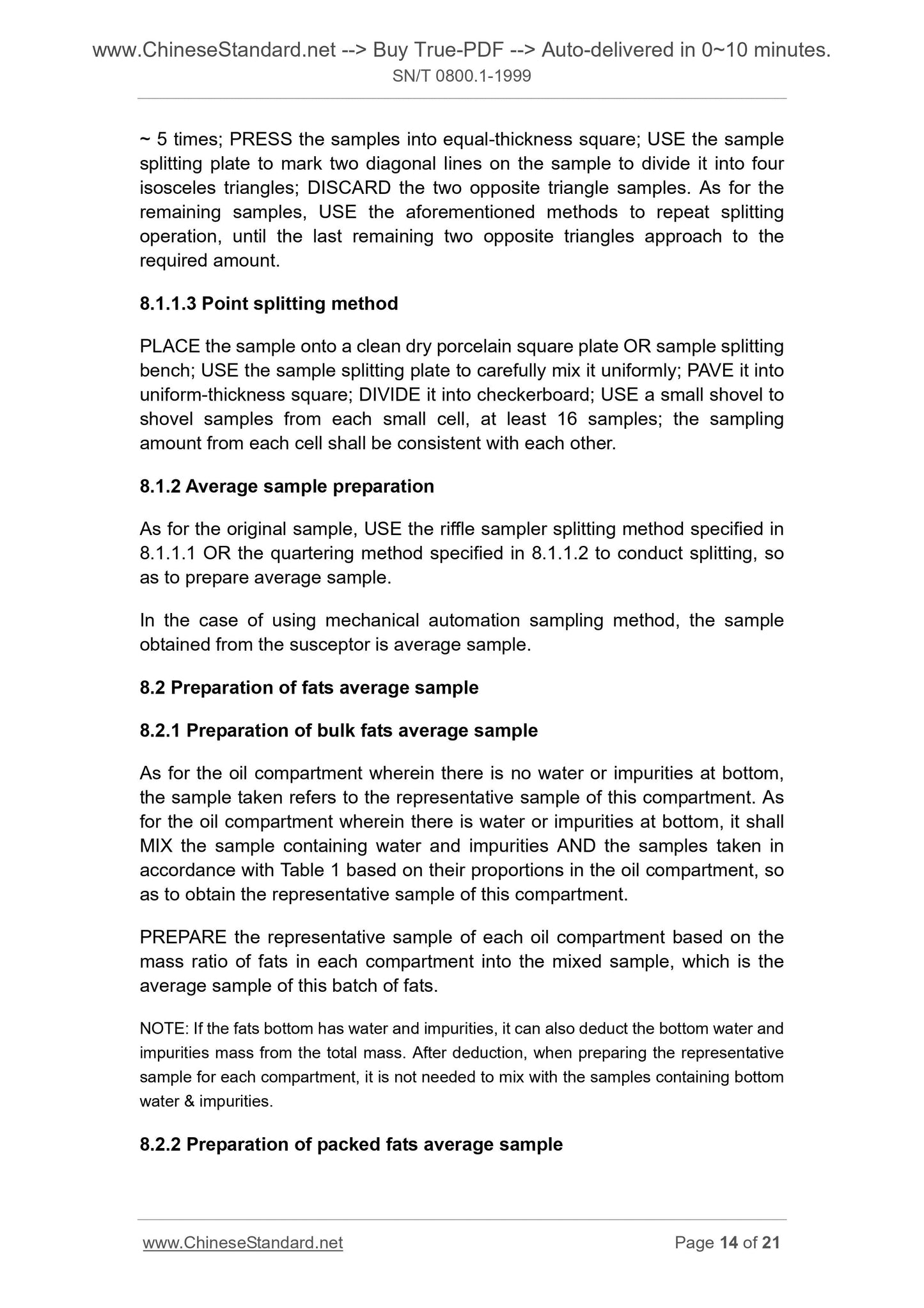 SN/T 0800.1-1999 Page 9
