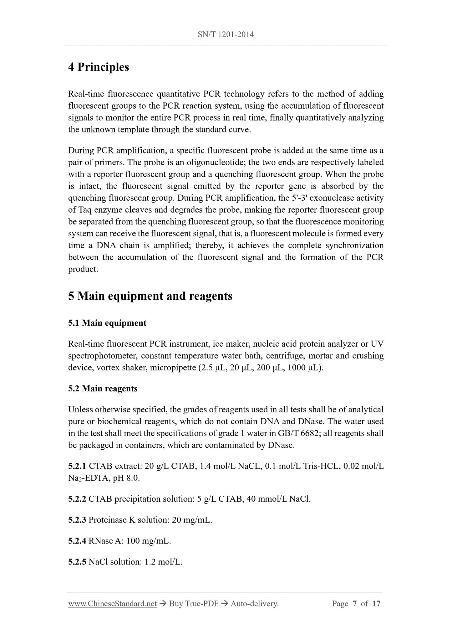 SN/T 1201-2014 Page 5