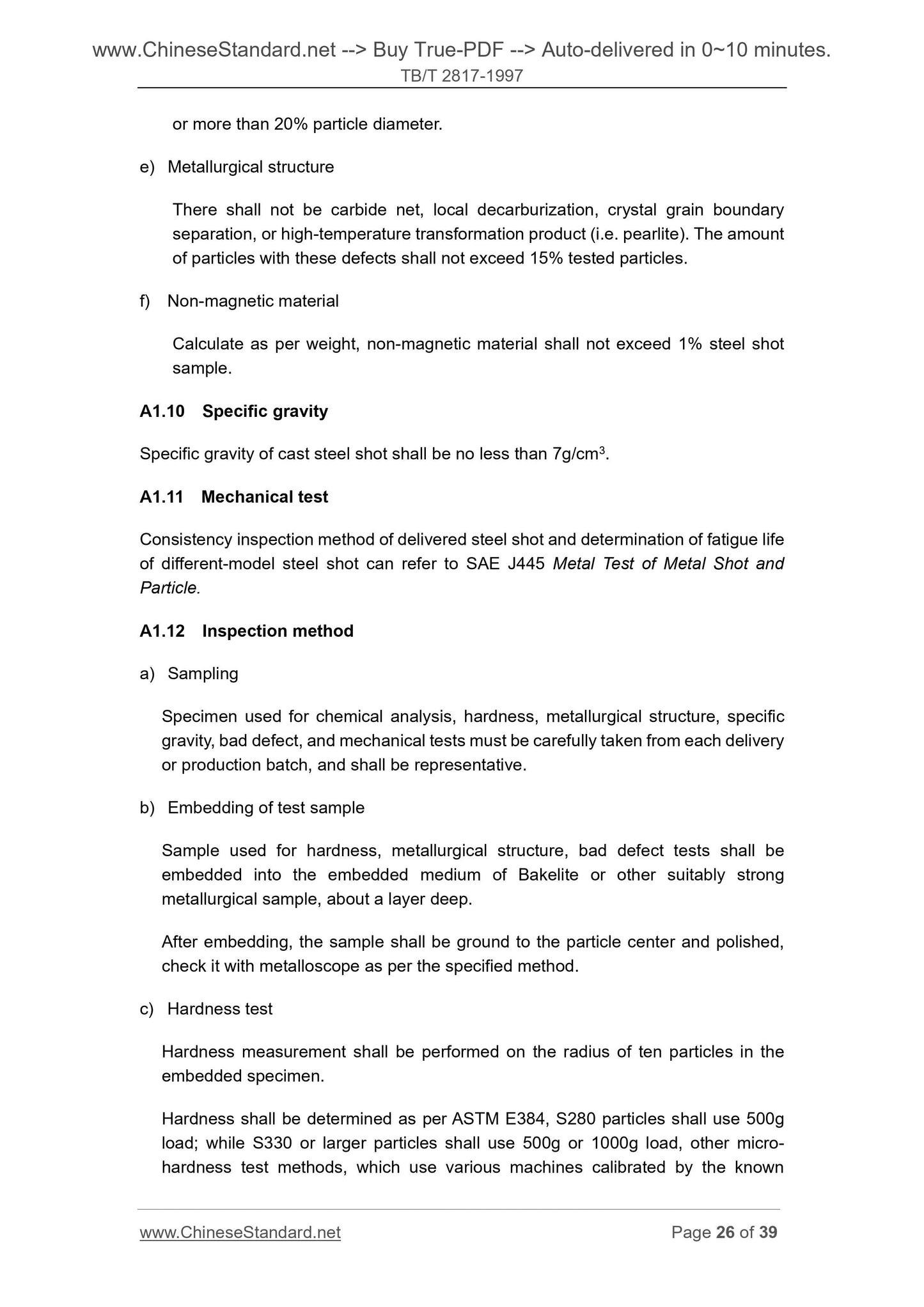 TB/T 2817-1997 Page 12