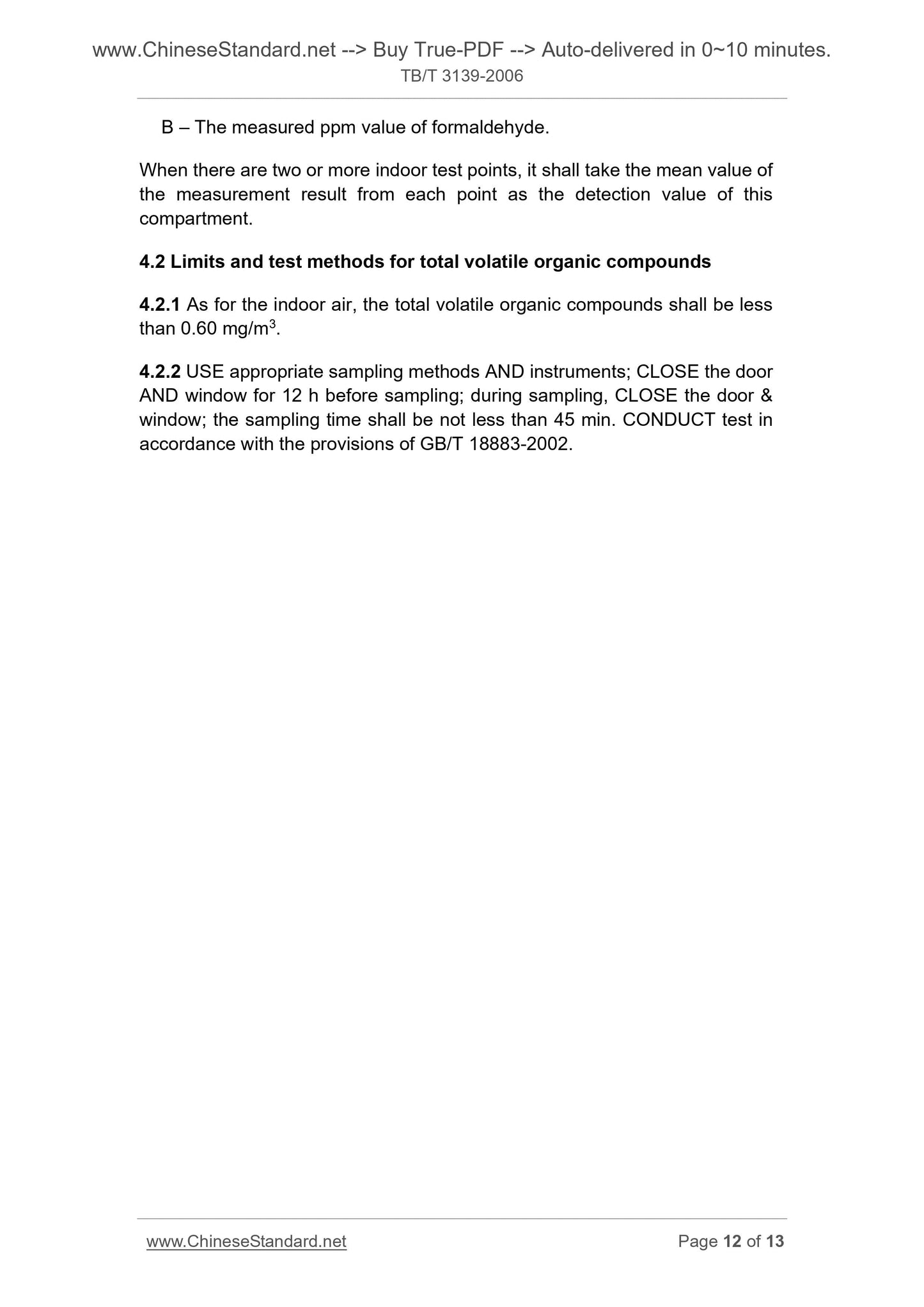 TB/T 3139-2006 Page 6