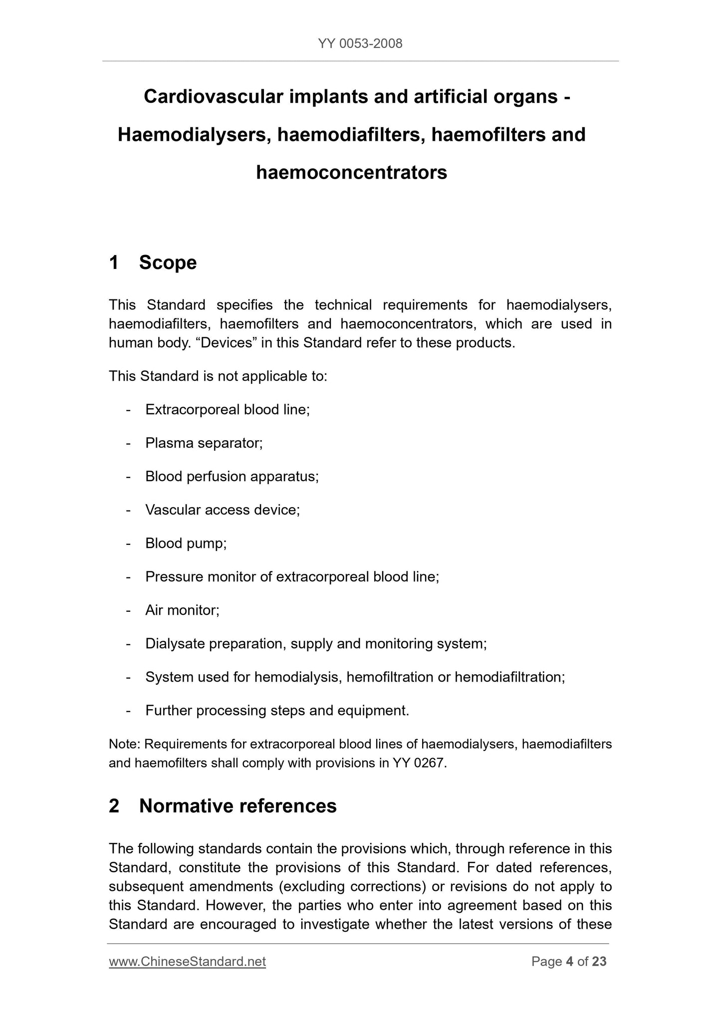 YY 0053-2008 Page 4