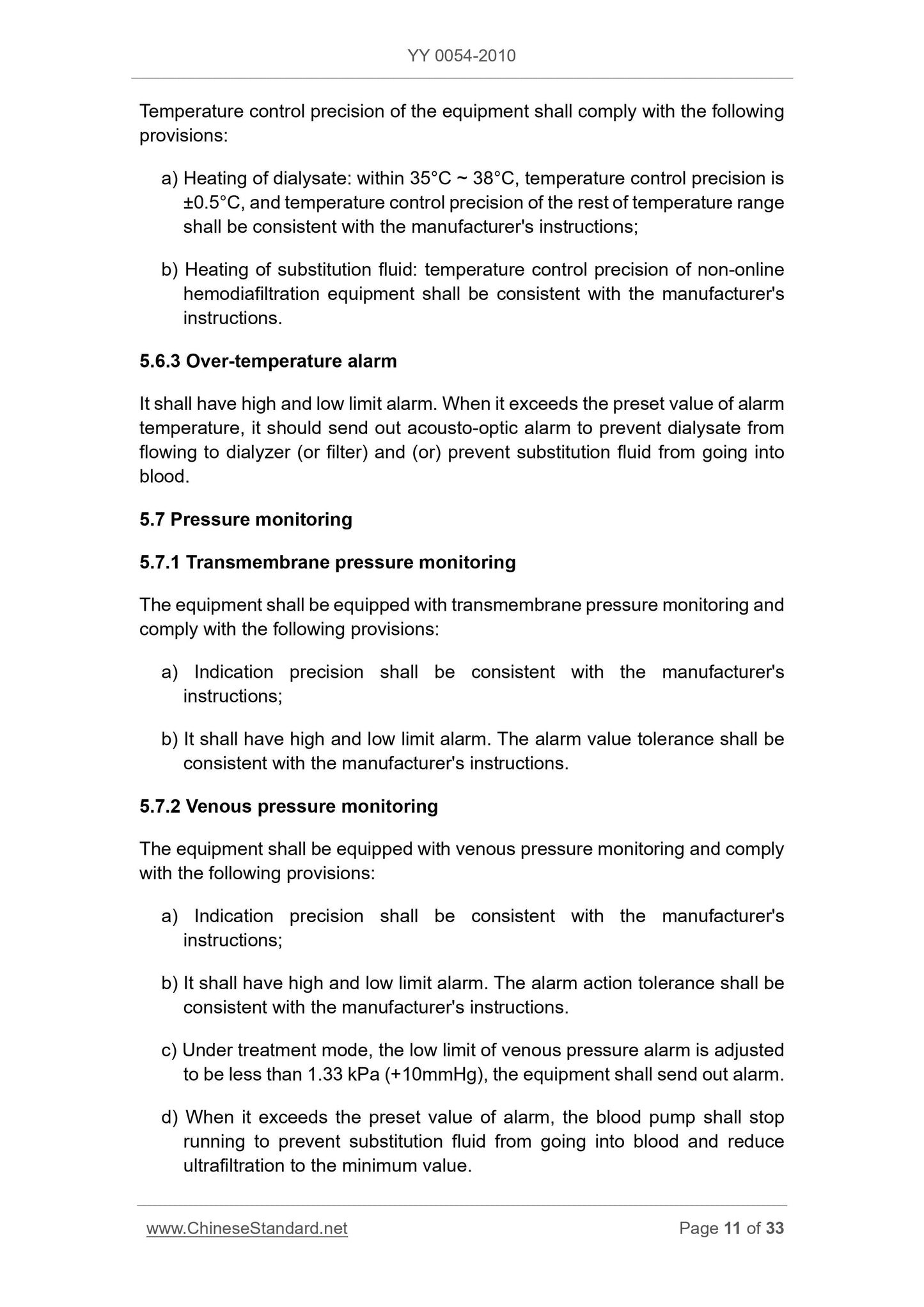 YY 0054-2010 Page 11