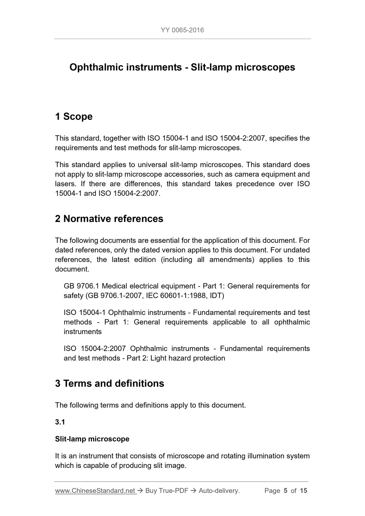 YY 0065-2016 Page 5