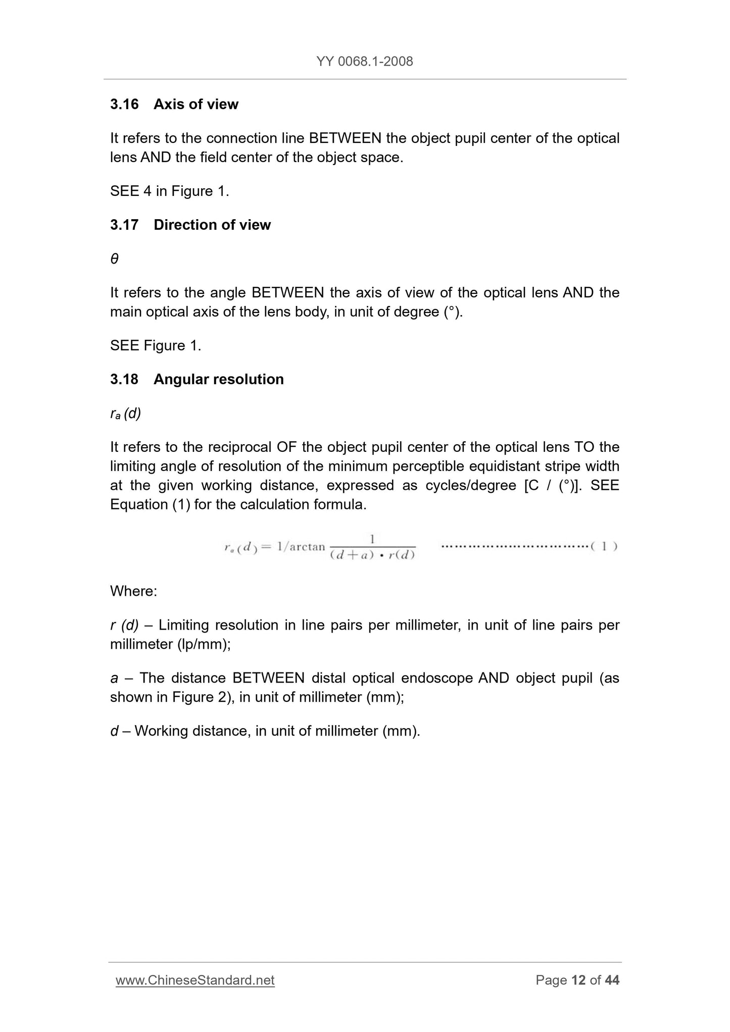 YY 0068.1-2008 Page 12