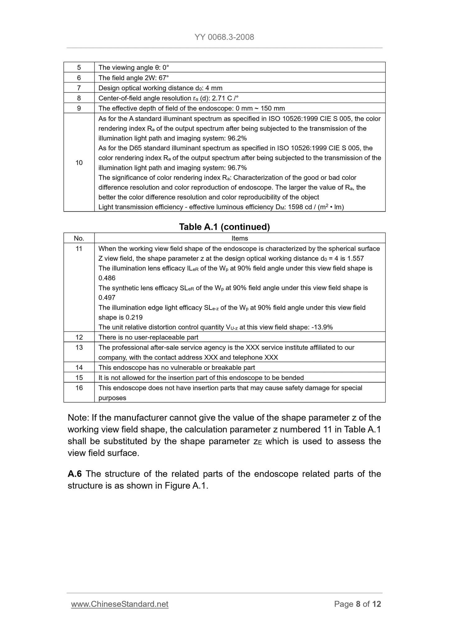 YY 0068.3-2008 Page 8
