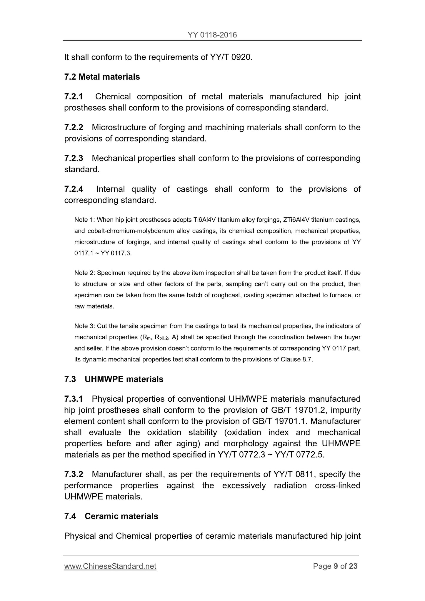 YY 0118-2016 Page 9