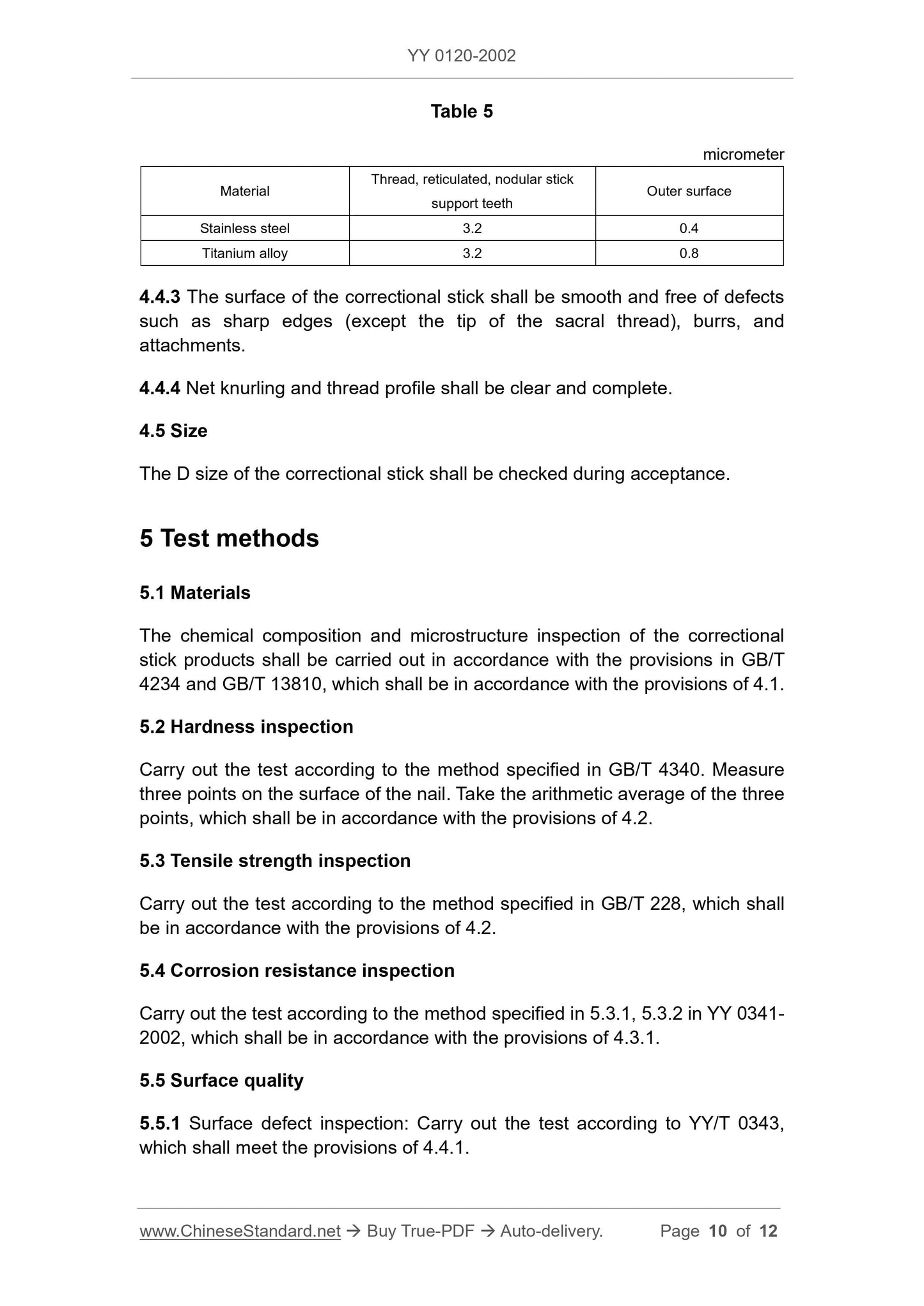 YY 0120-2002 Page 10