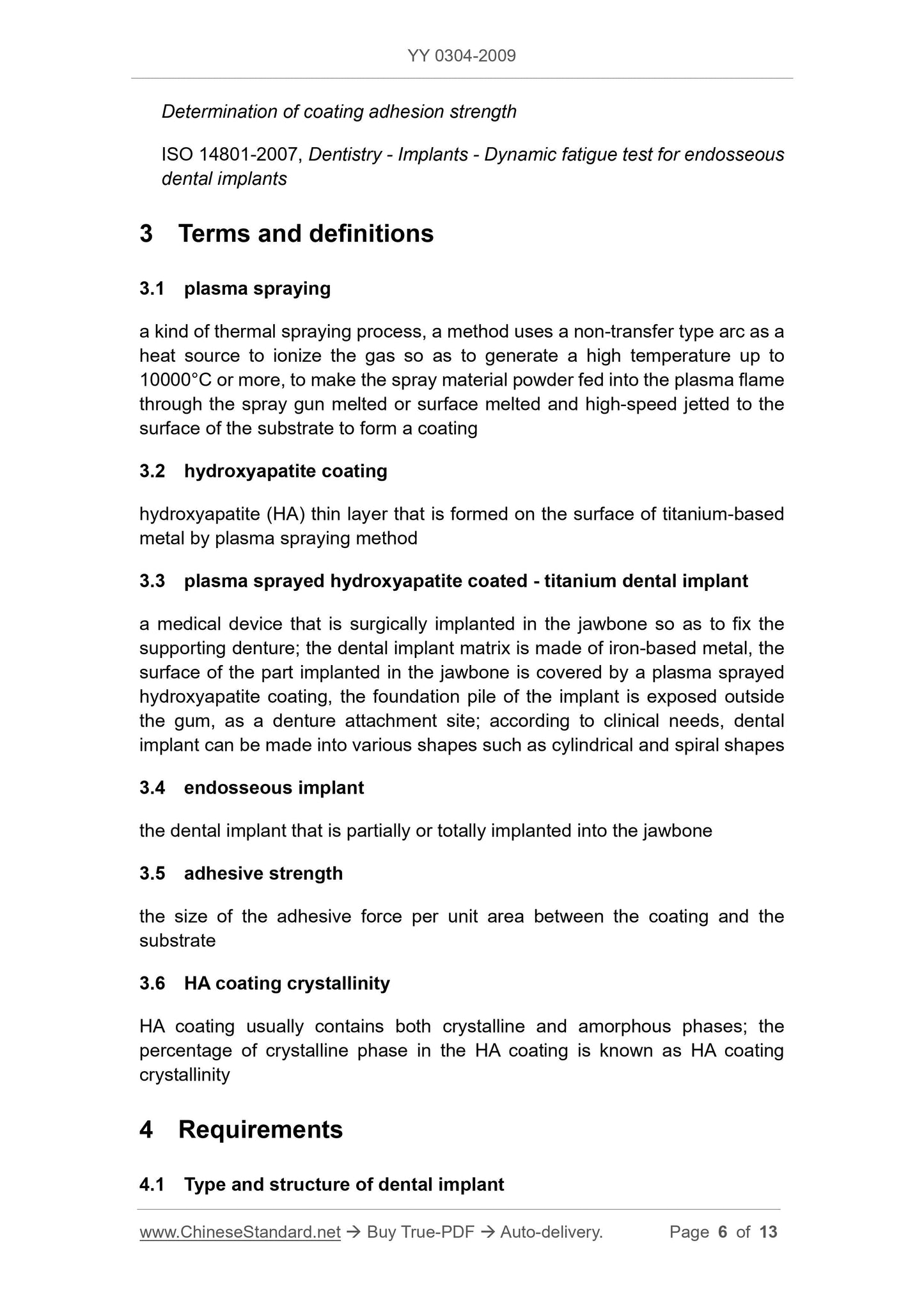 YY 0304-2009 Page 6