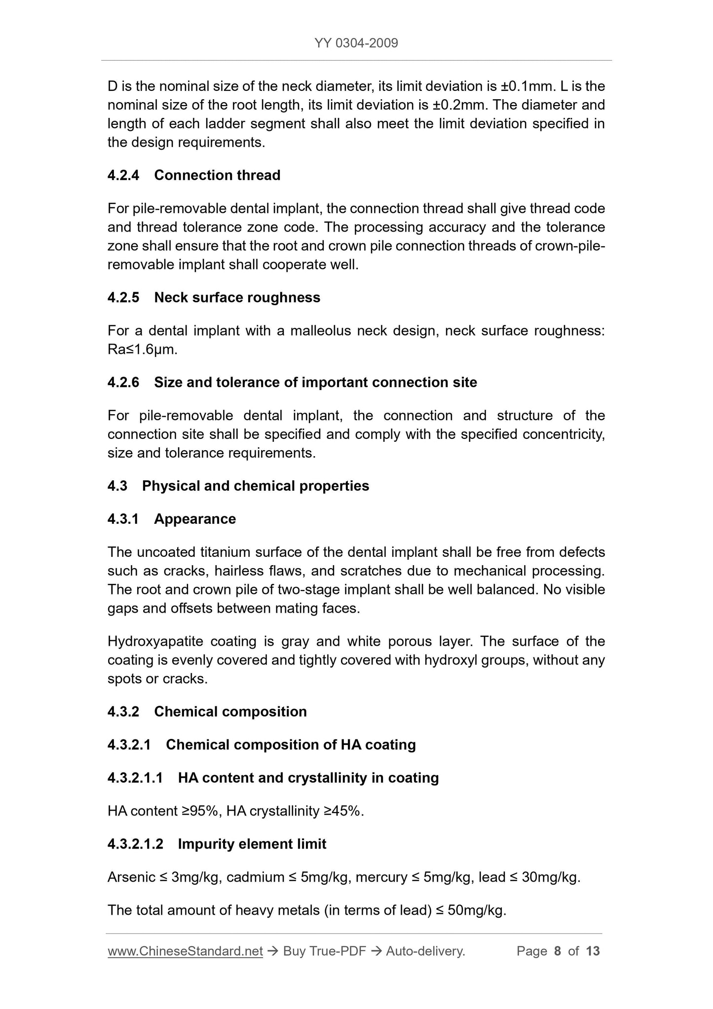 YY 0304-2009 Page 8