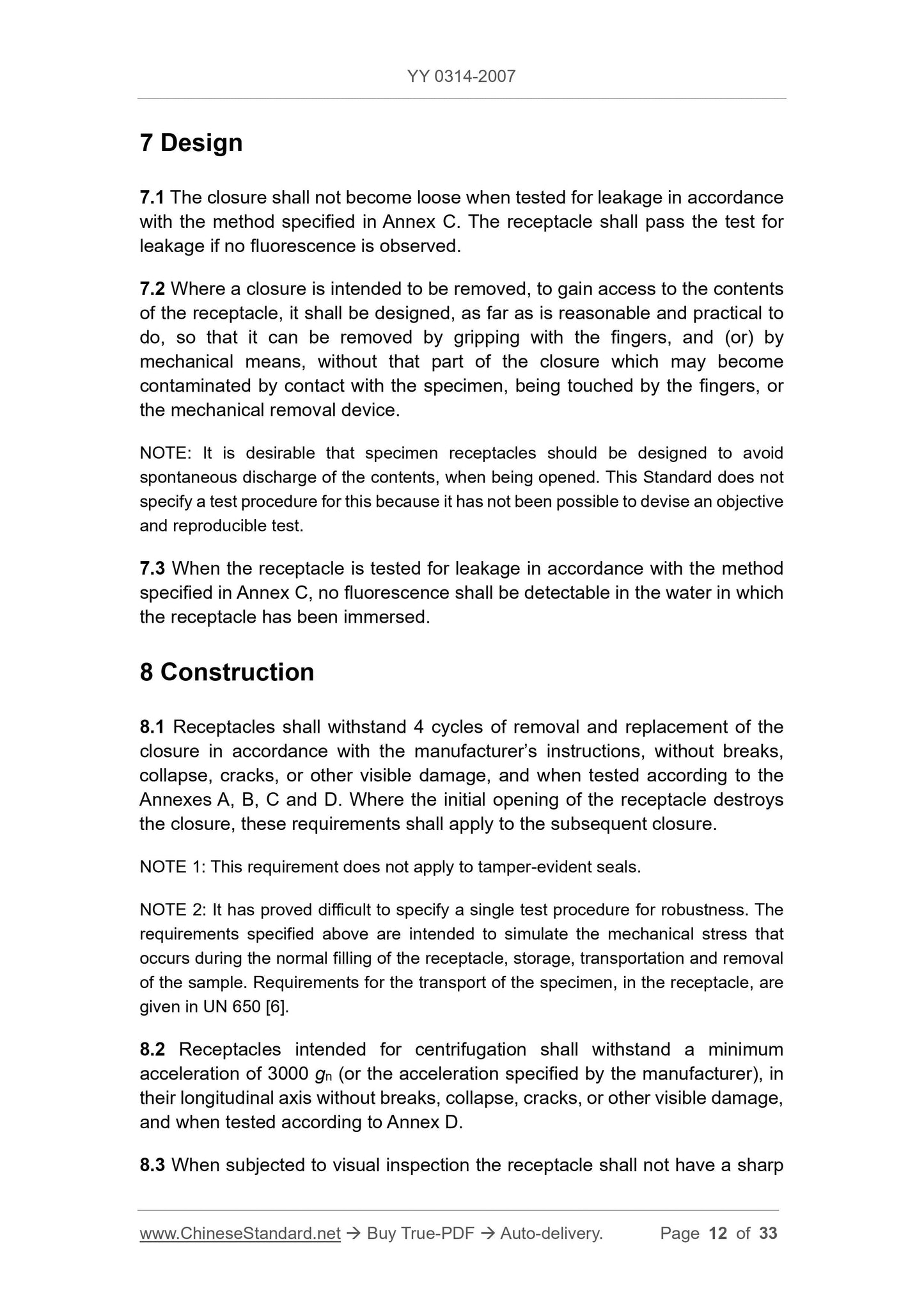 YY 0314-2007 Page 12