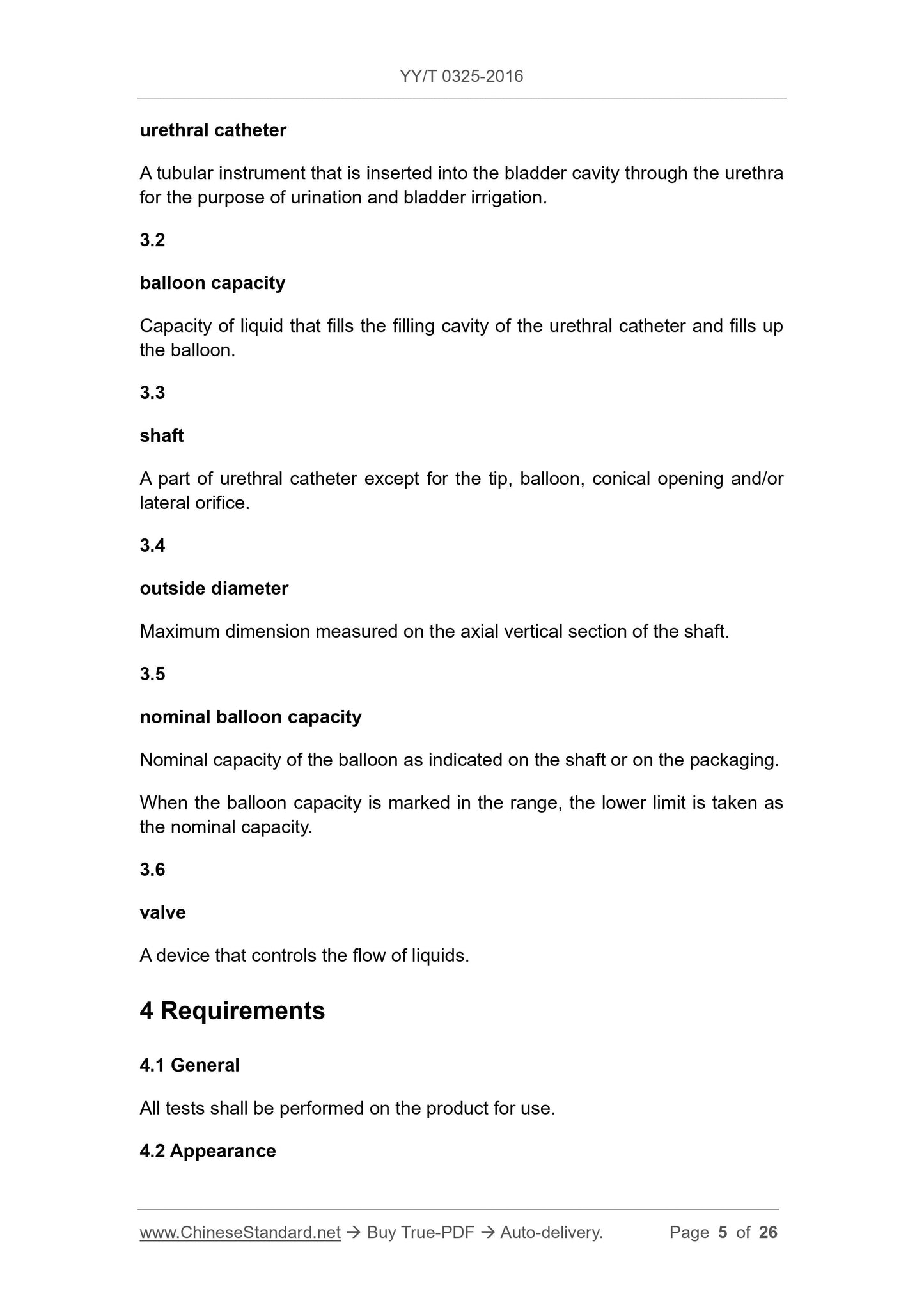 YY 0325-2016 Page 5