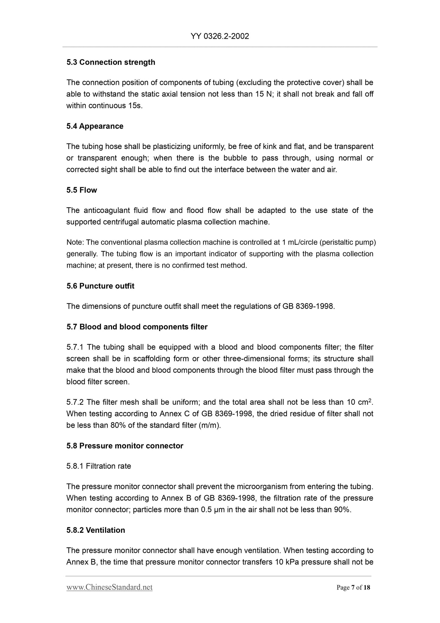 YY 0326.2-2002 Page 7