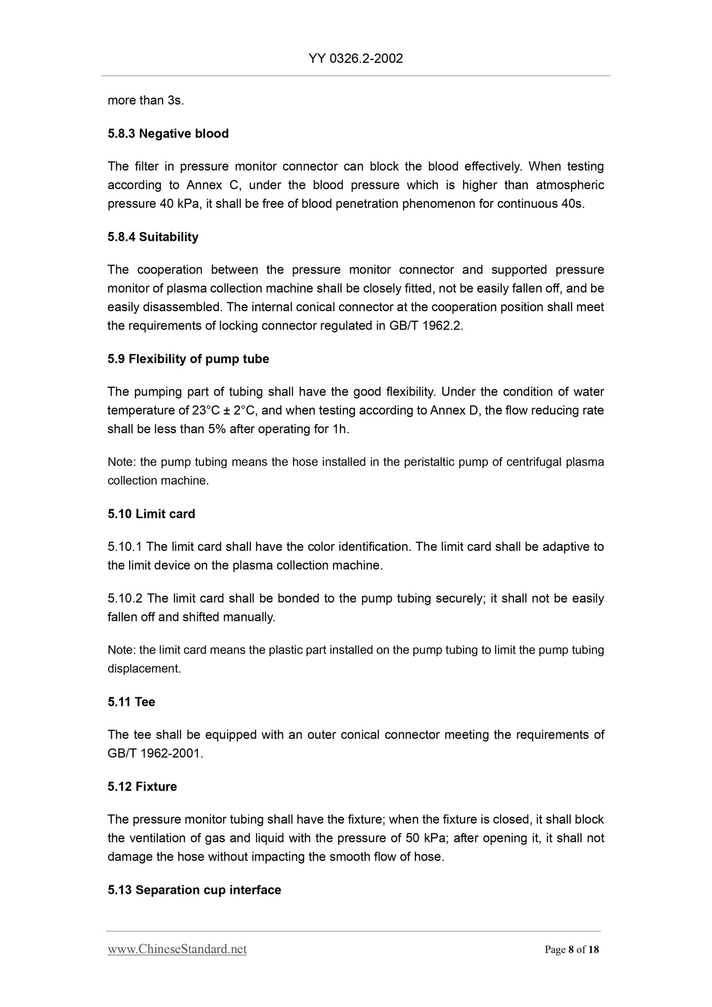 YY 0326.2-2002 Page 8