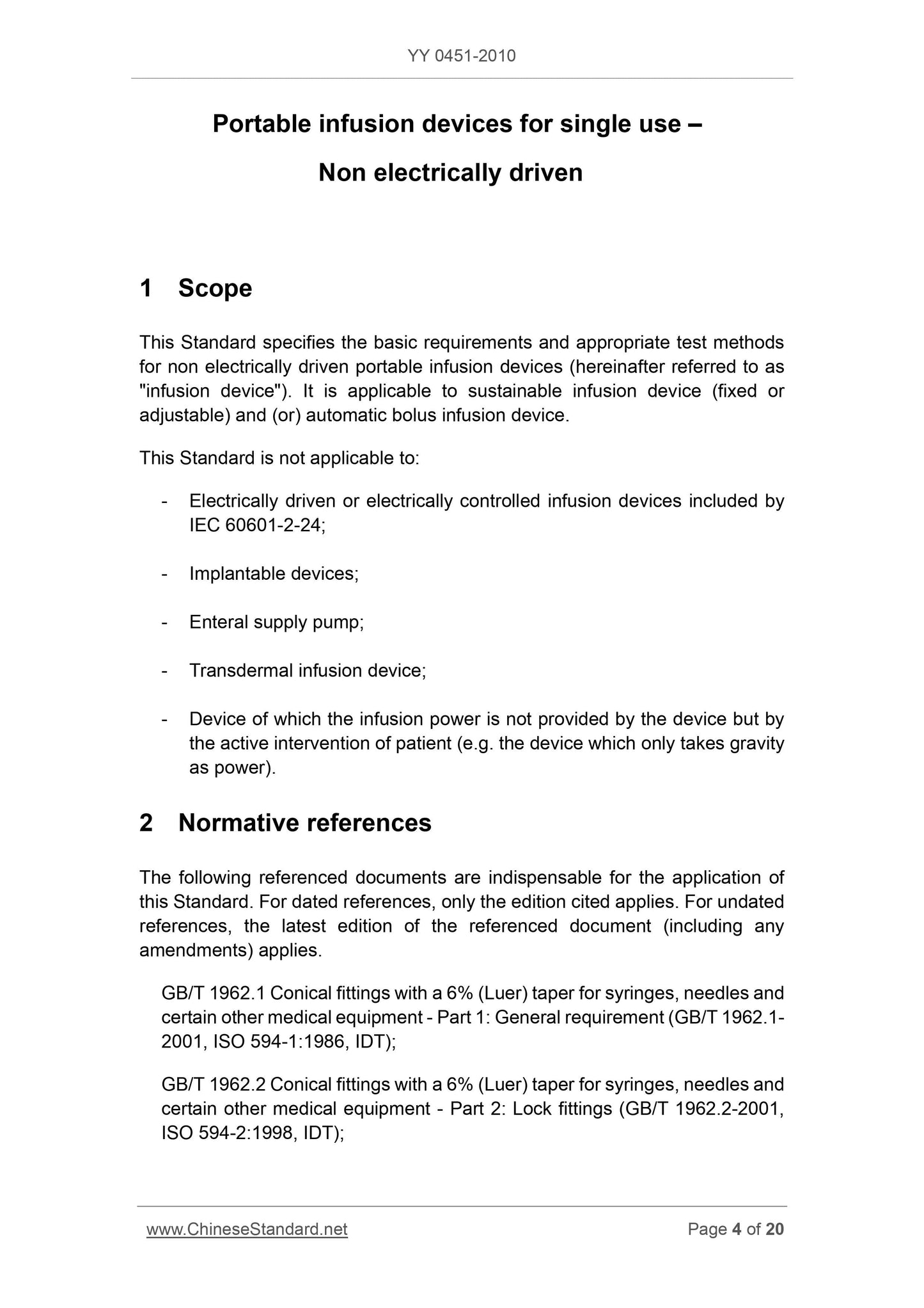 YY 0451-2010 Page 4