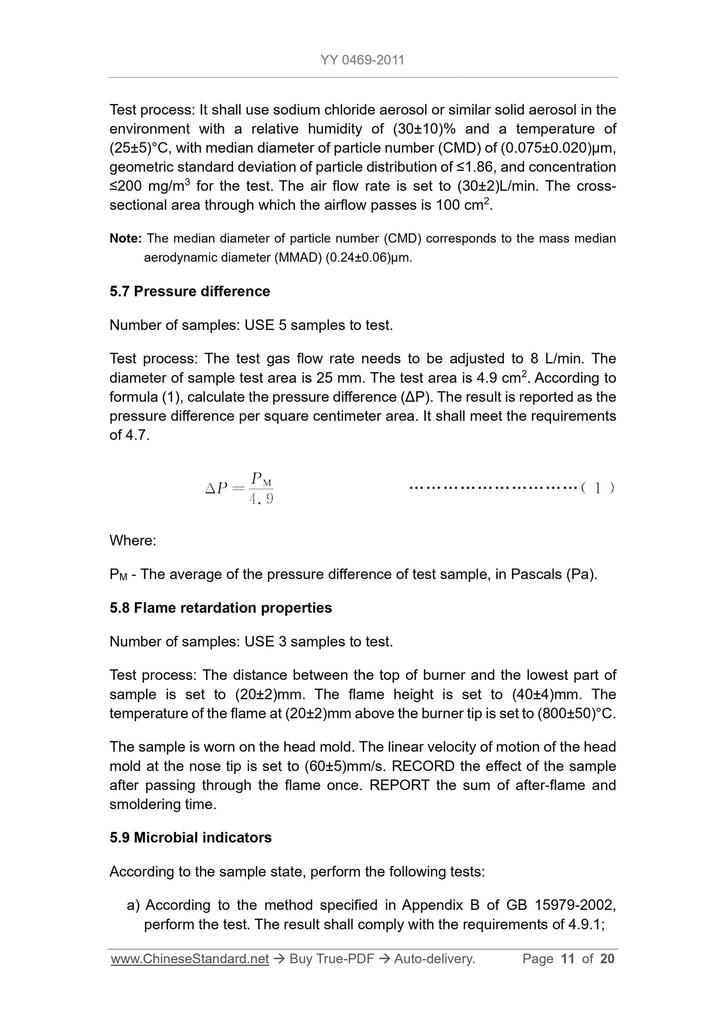 YY 0469-2011 Page 11