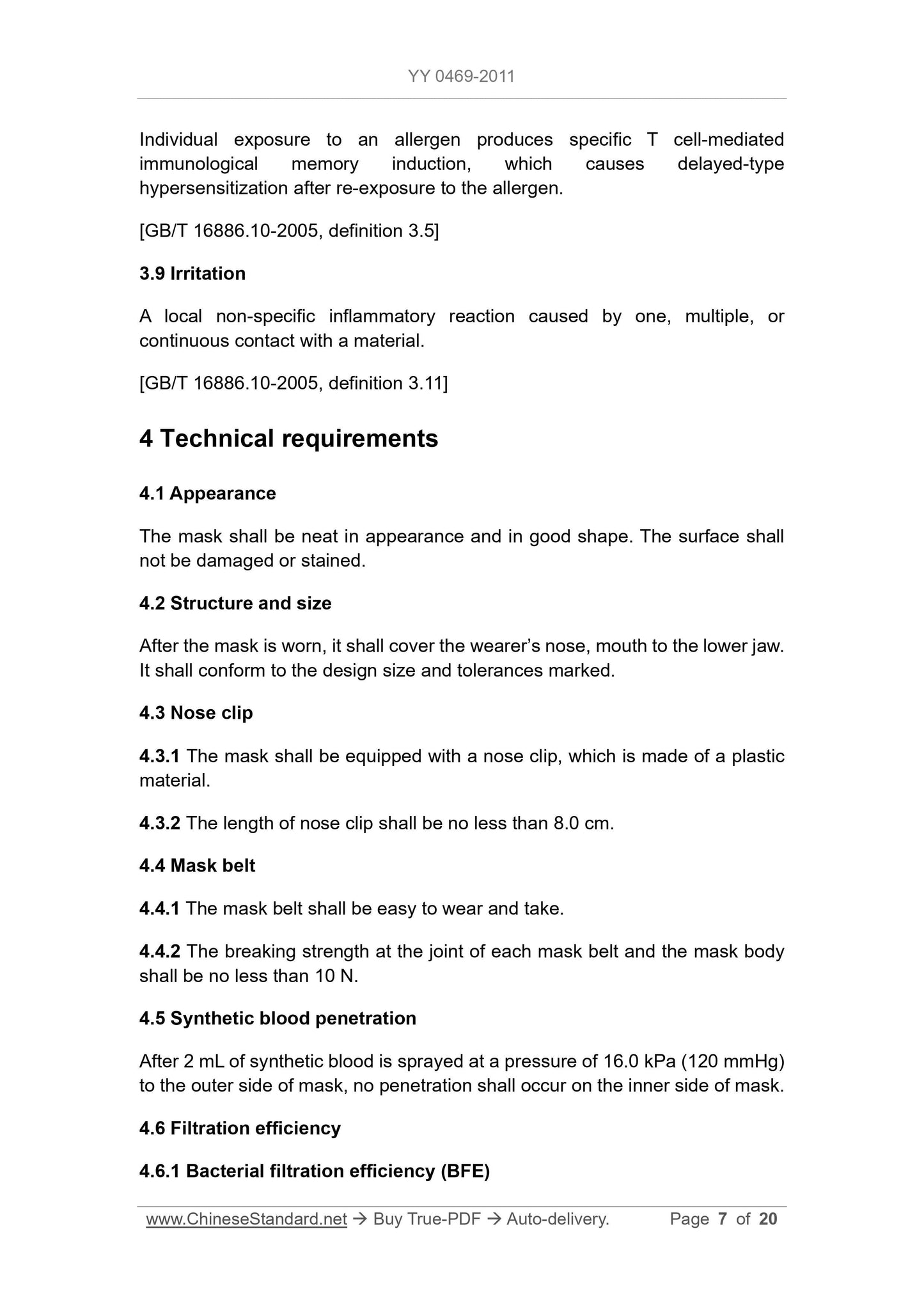 YY 0469-2011 Page 7