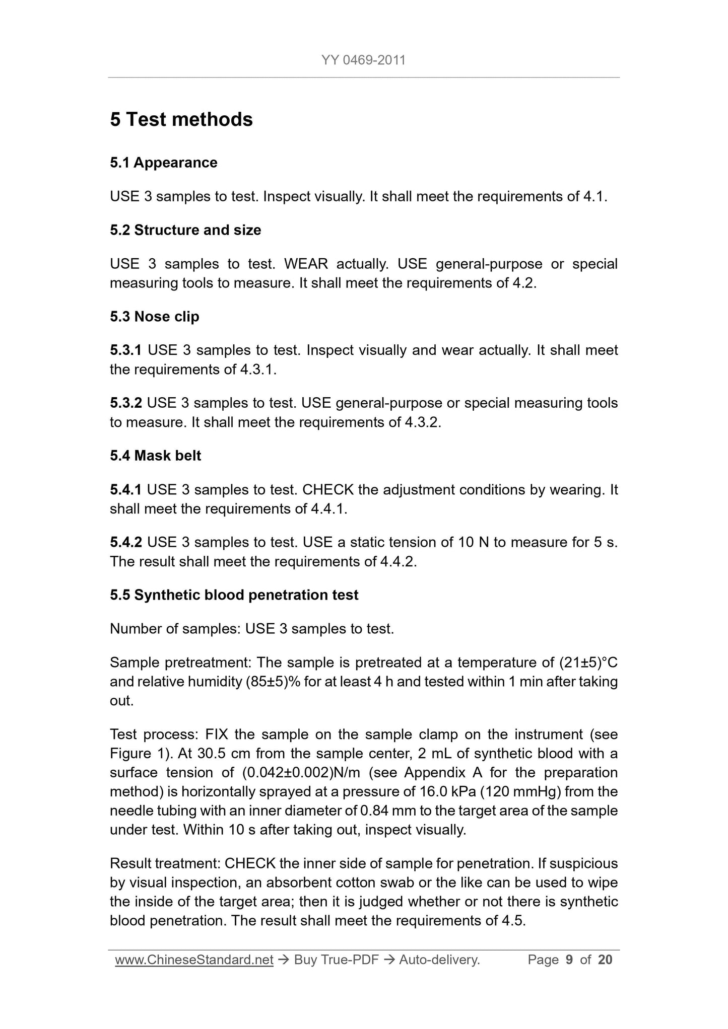 YY 0469-2011 Page 9