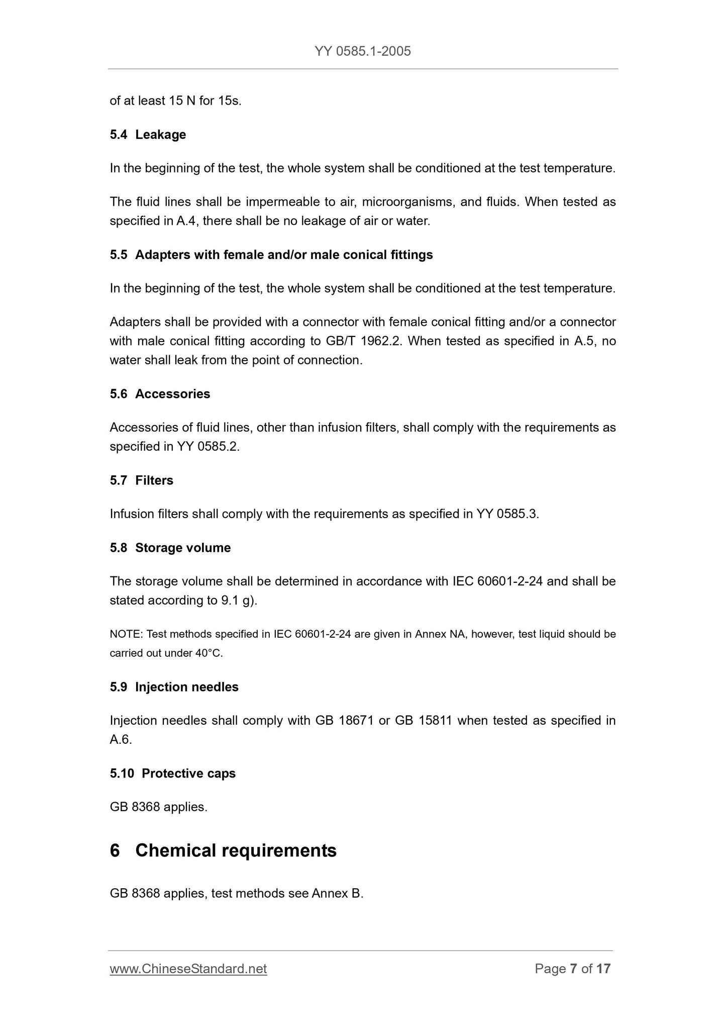 YY 0585.1-2005 Page 7