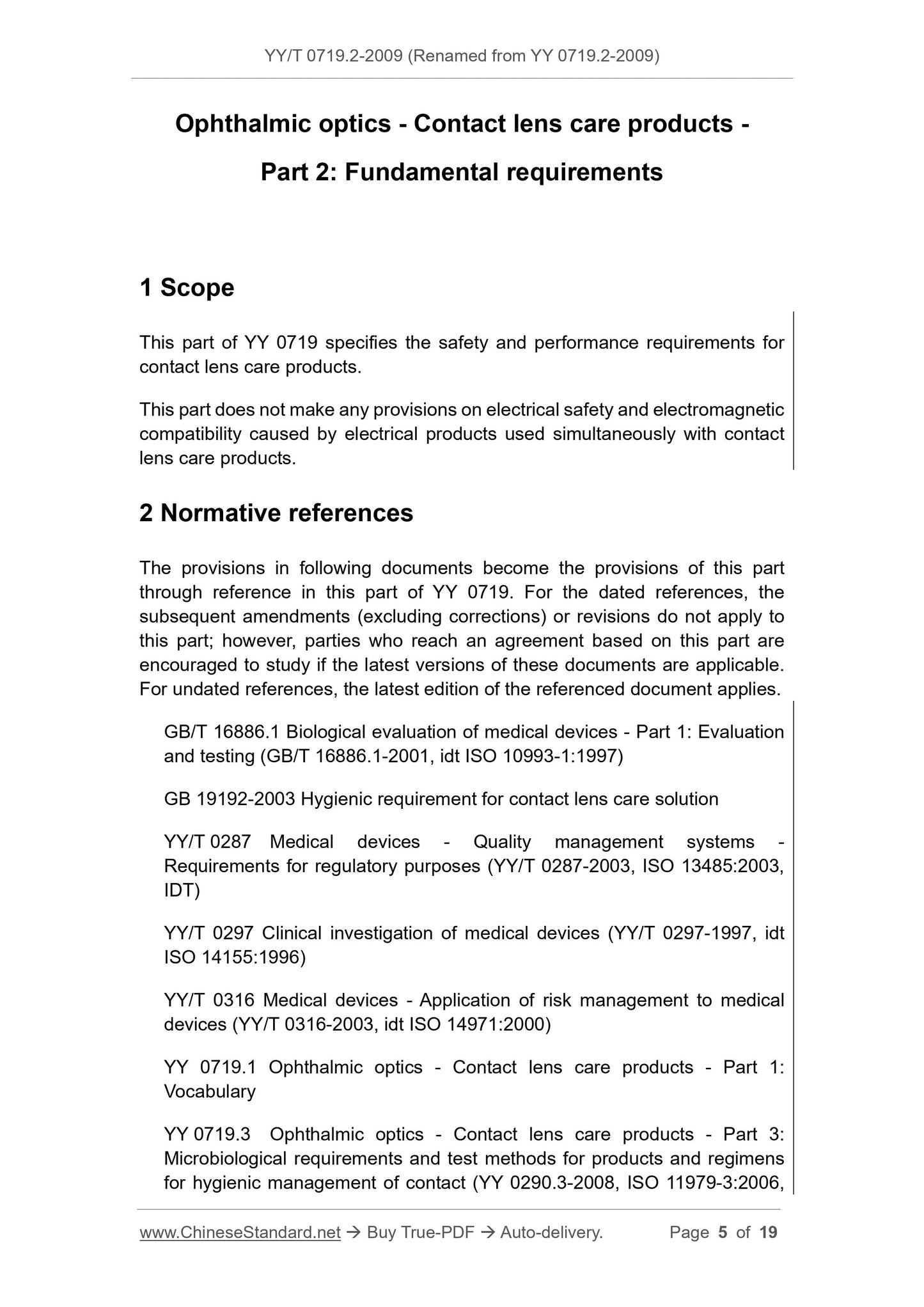 YY 0719.2-2009 Page 5