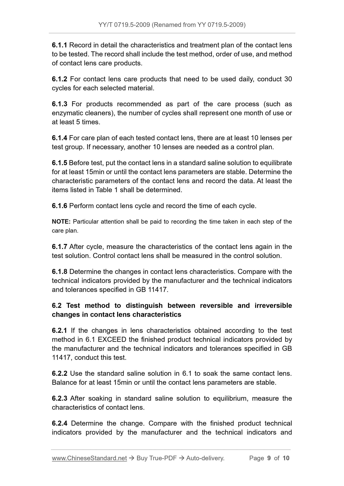 YY 0719.5-2009 Page 9