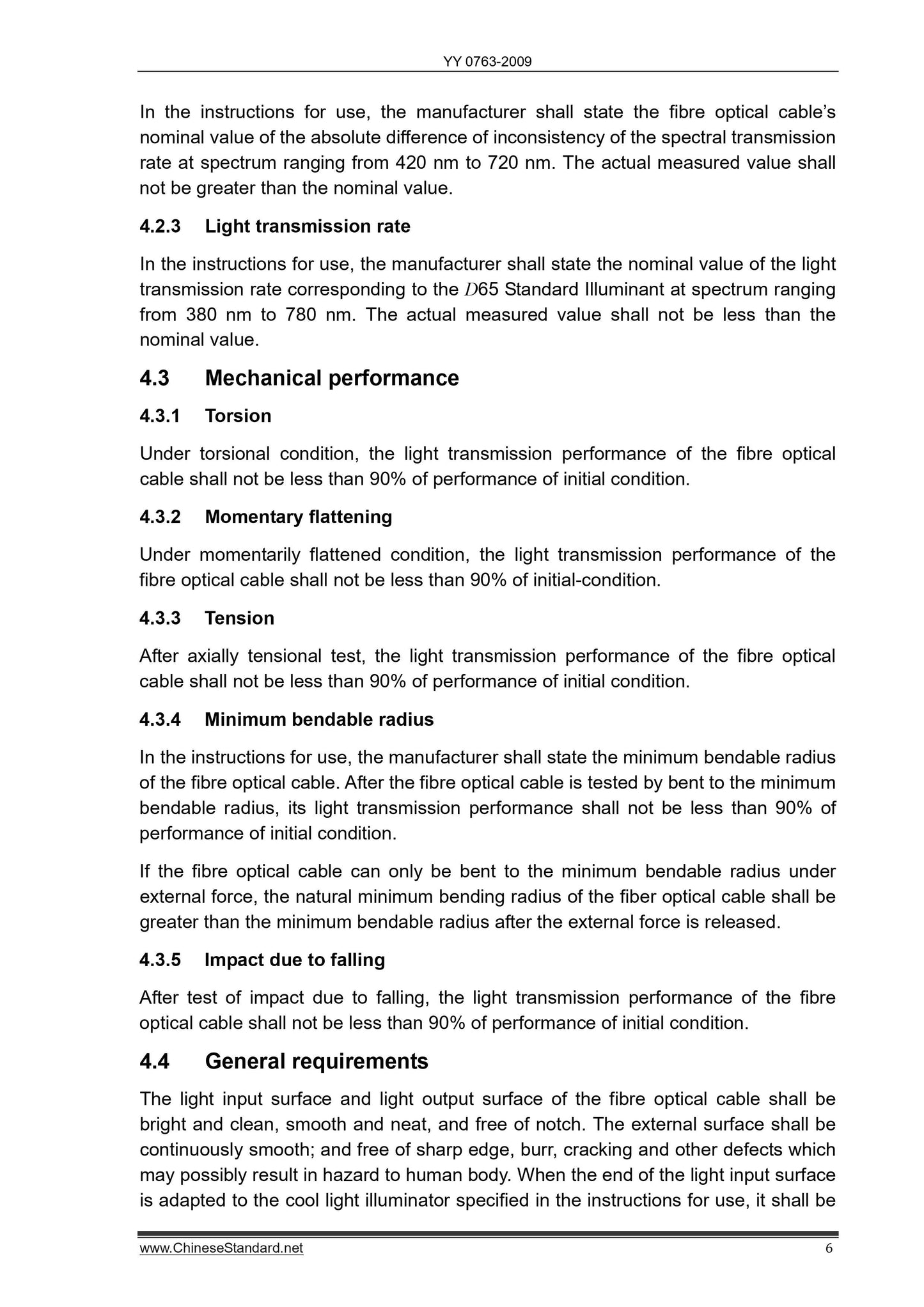 YY 0763-2009 Page 6