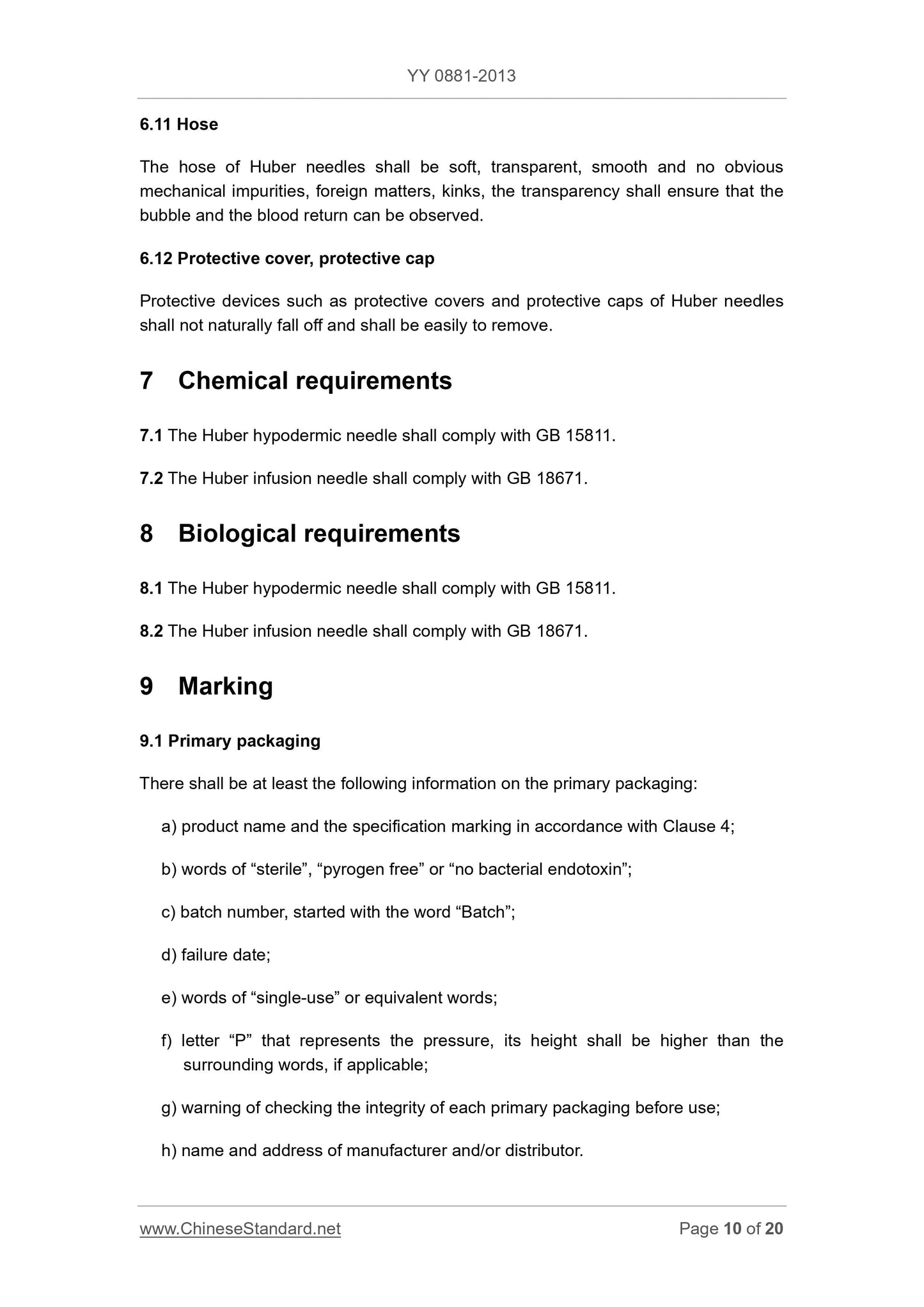 YY 0881-2013 Page 10