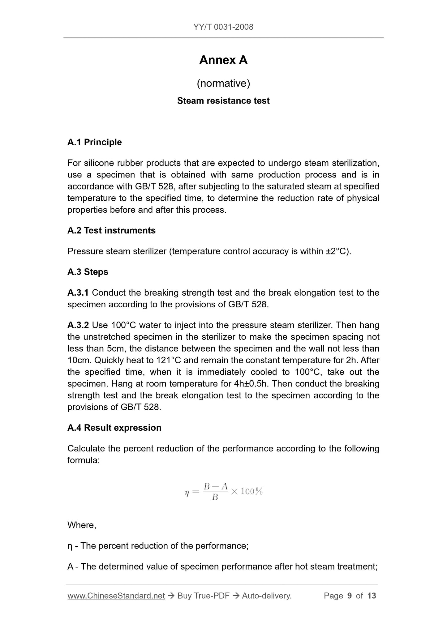 YY/T 0031-2008 Page 9