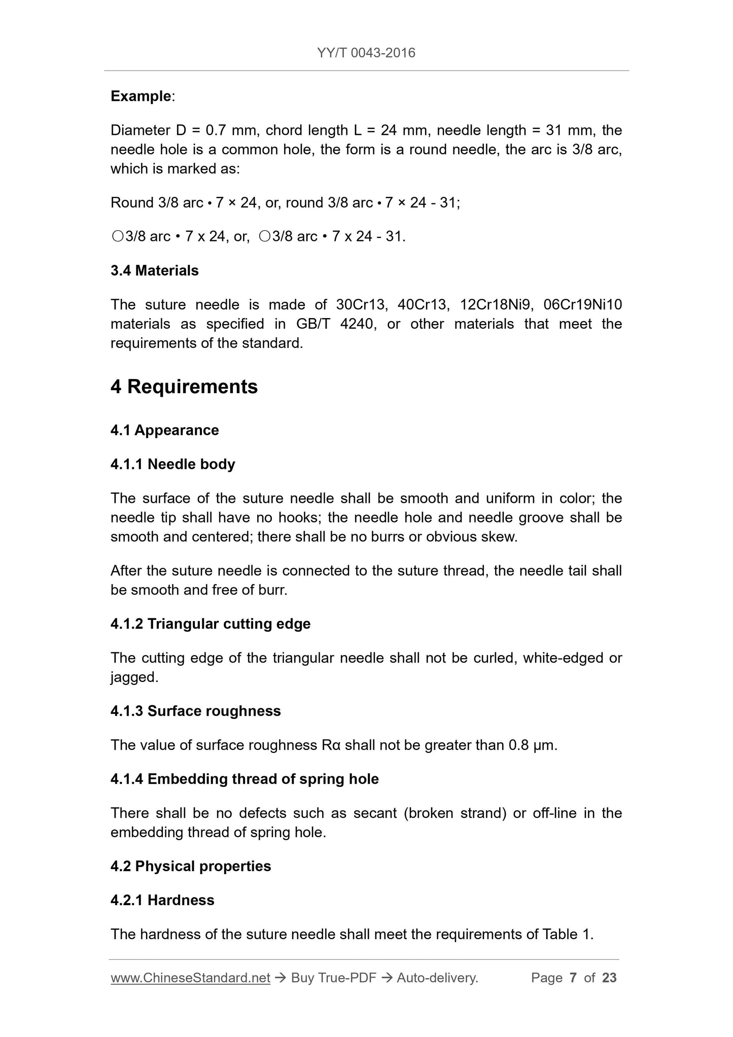 YY/T 0043-2016 Page 7