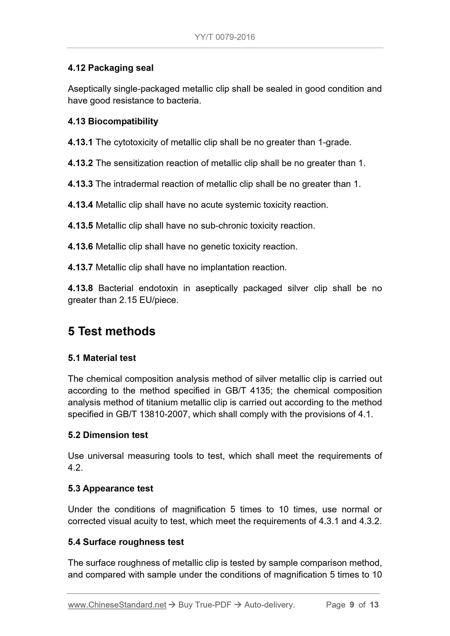 YY/T 0079-2016 Page 9