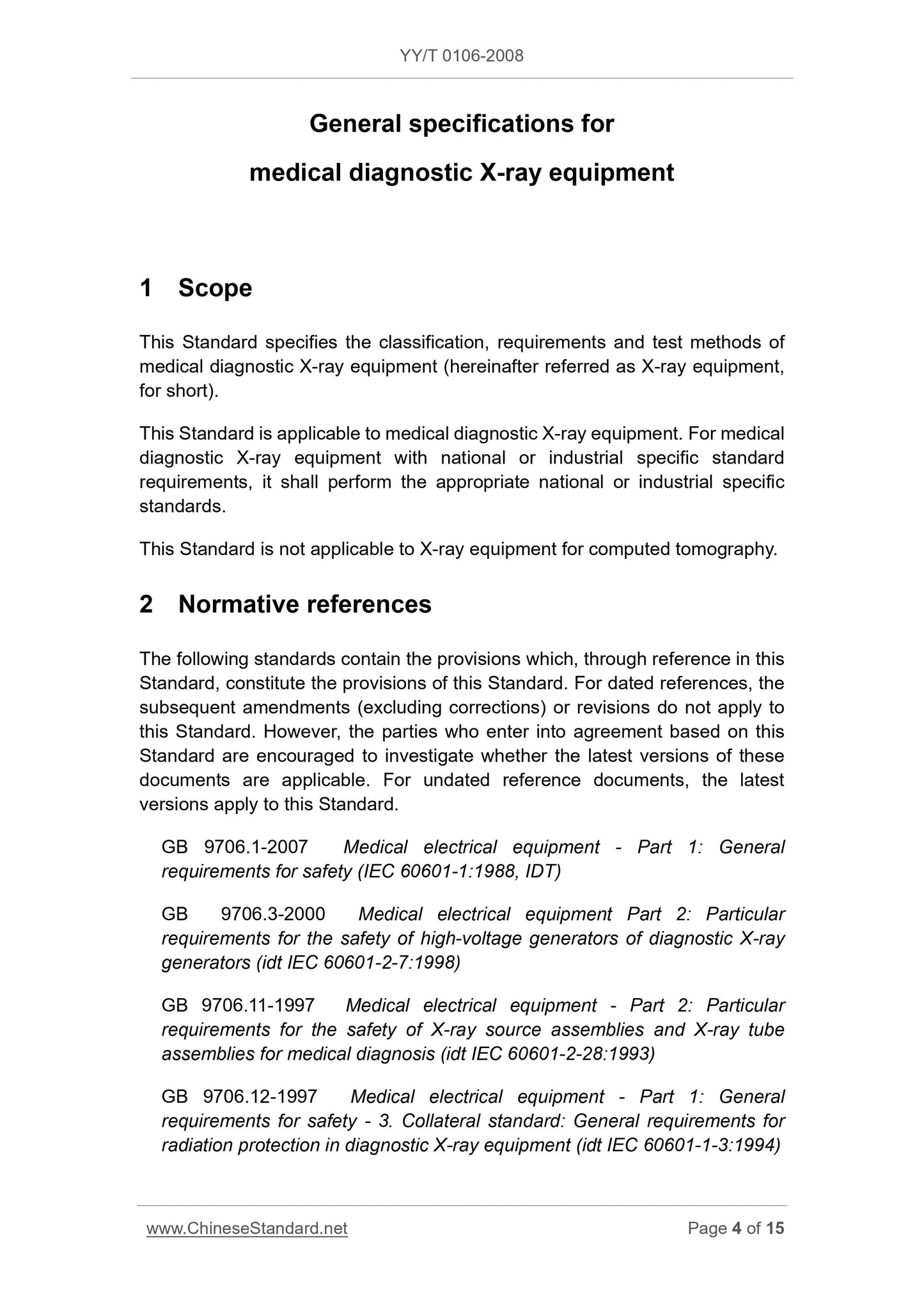 YY/T 0106-2008 Page 4