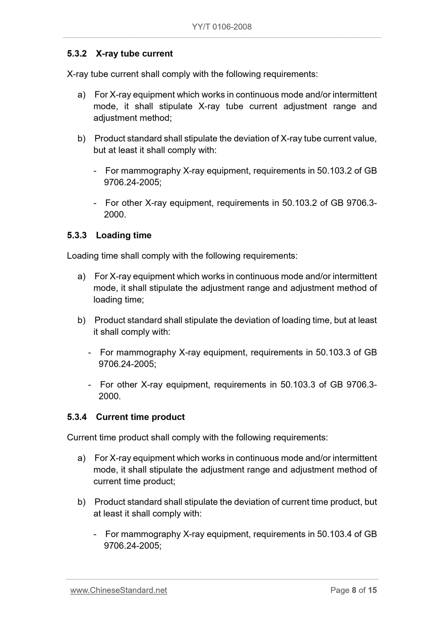 YY/T 0106-2008 Page 8